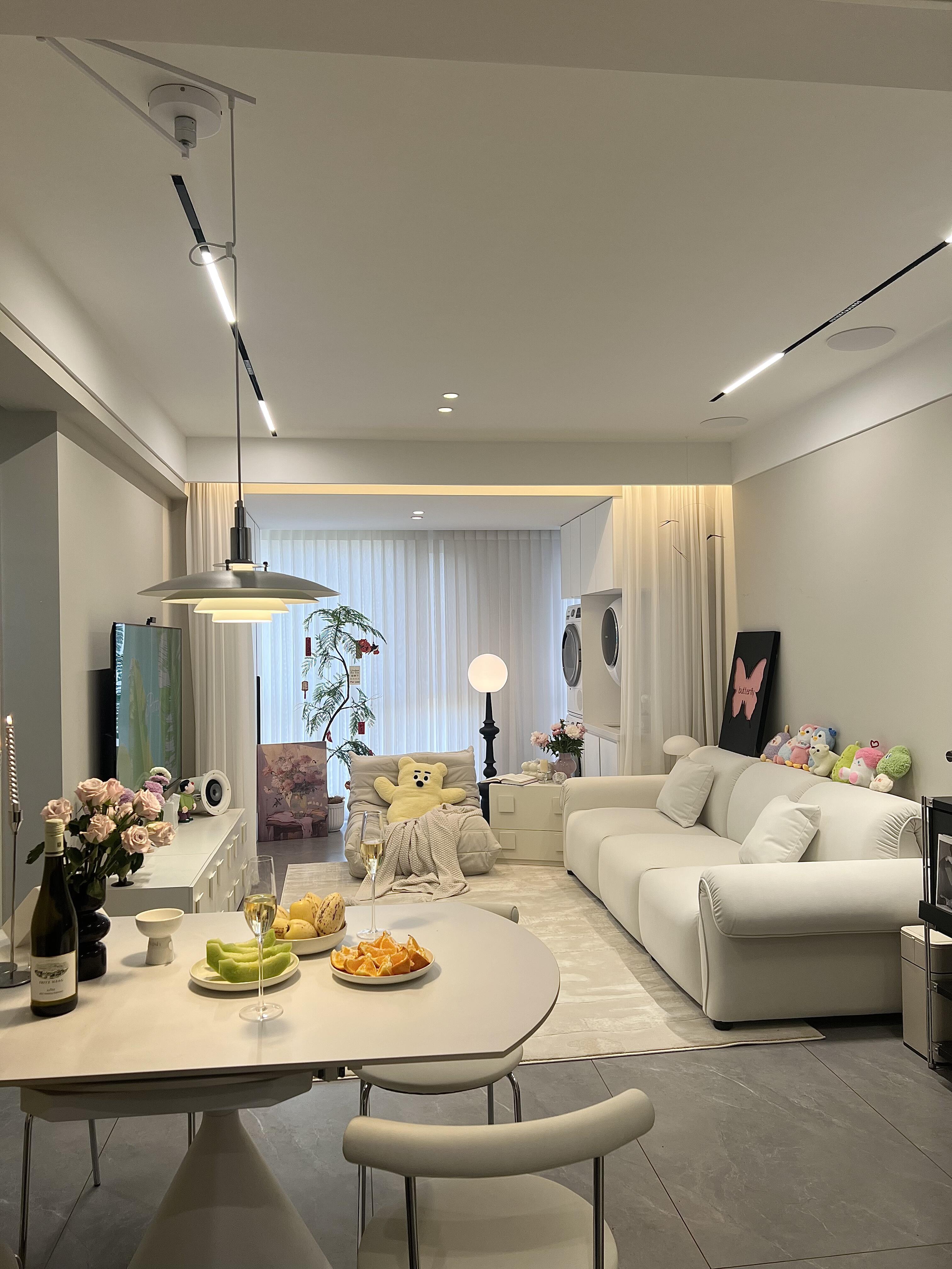 结婚真好,有家真好 结婚后有了属于自己的小家 建面89方,套内70方