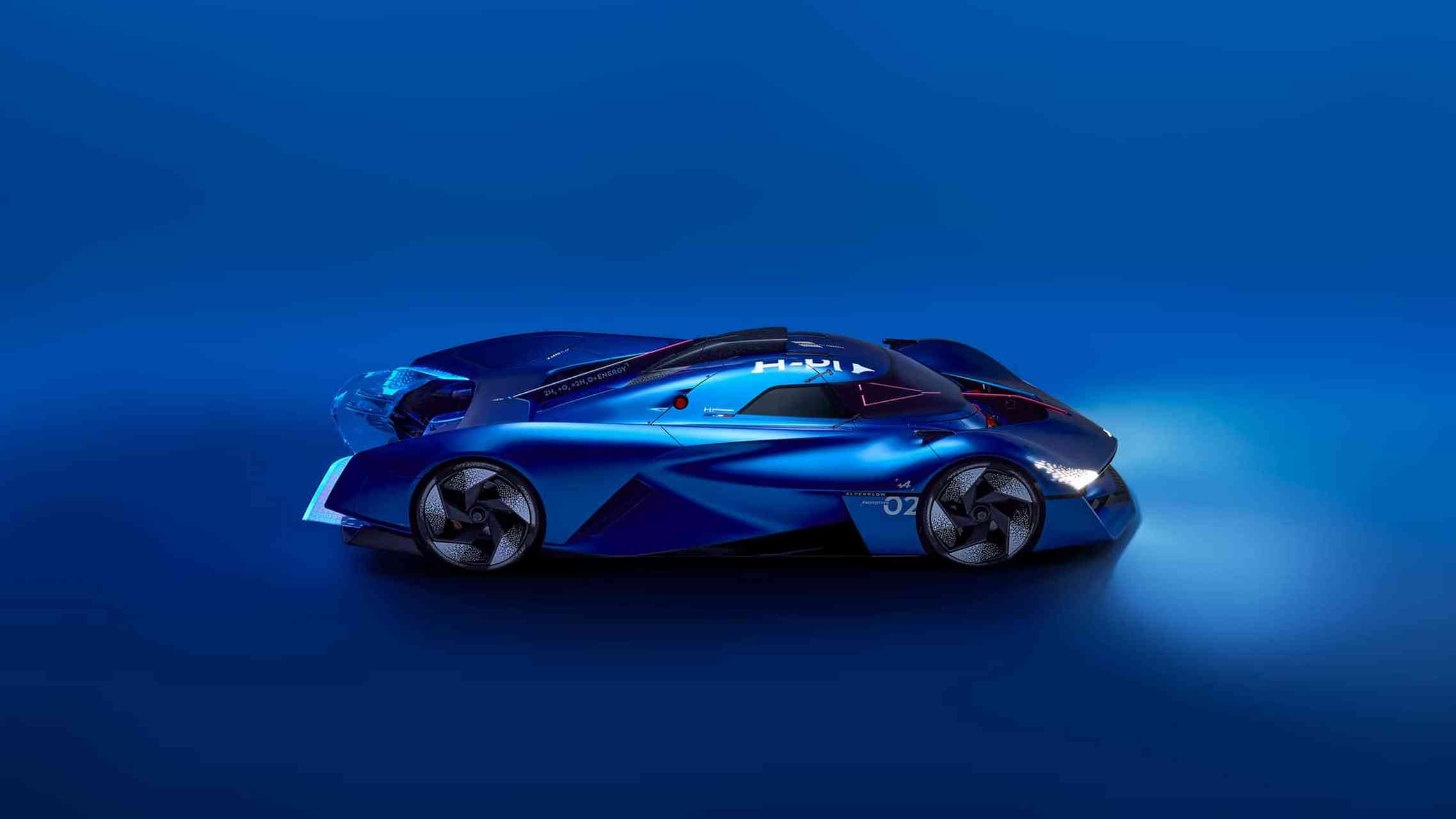 配备氢动力 v6 发动机的超级跑车?