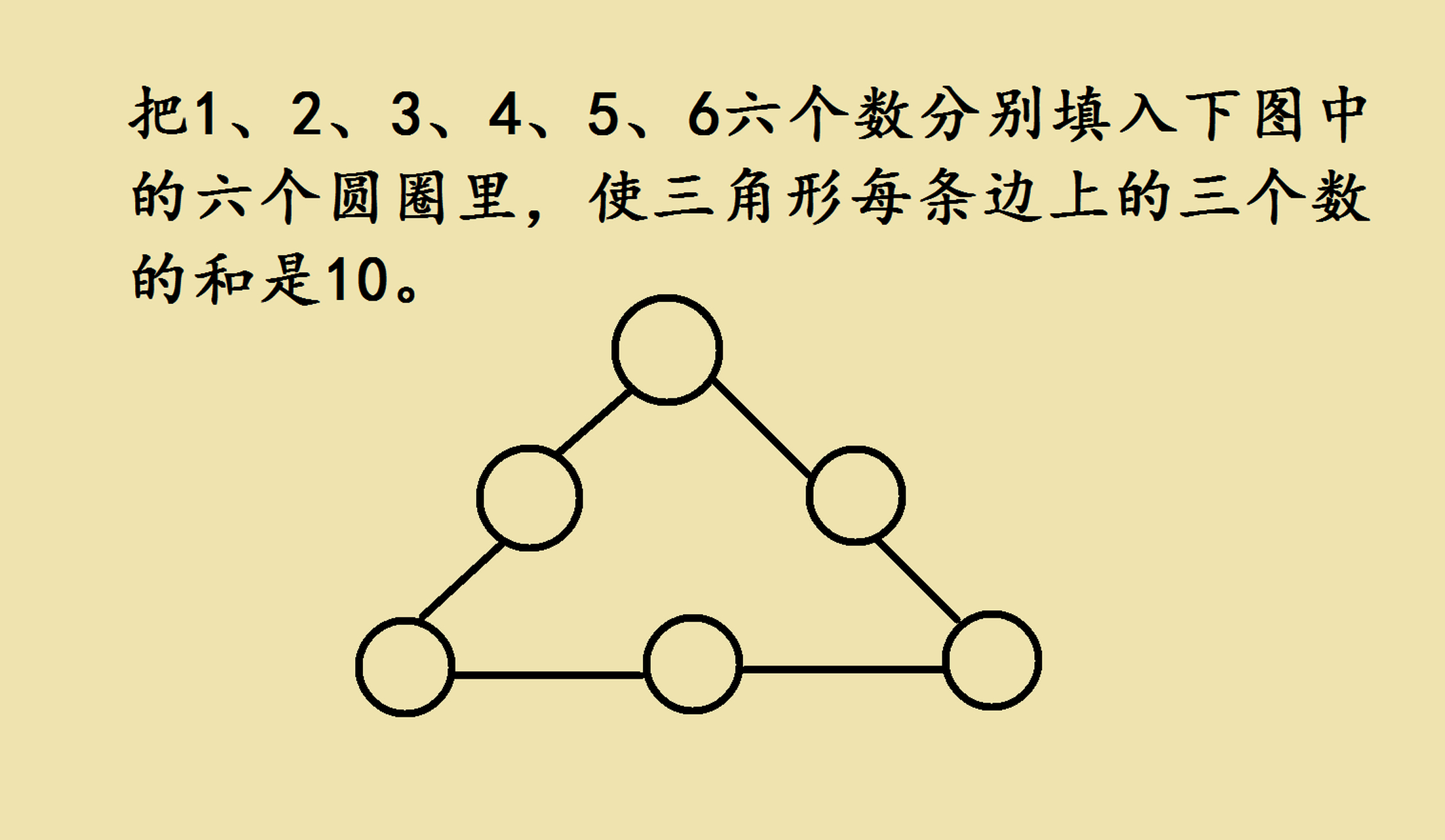 圆内正三角形的画法图片