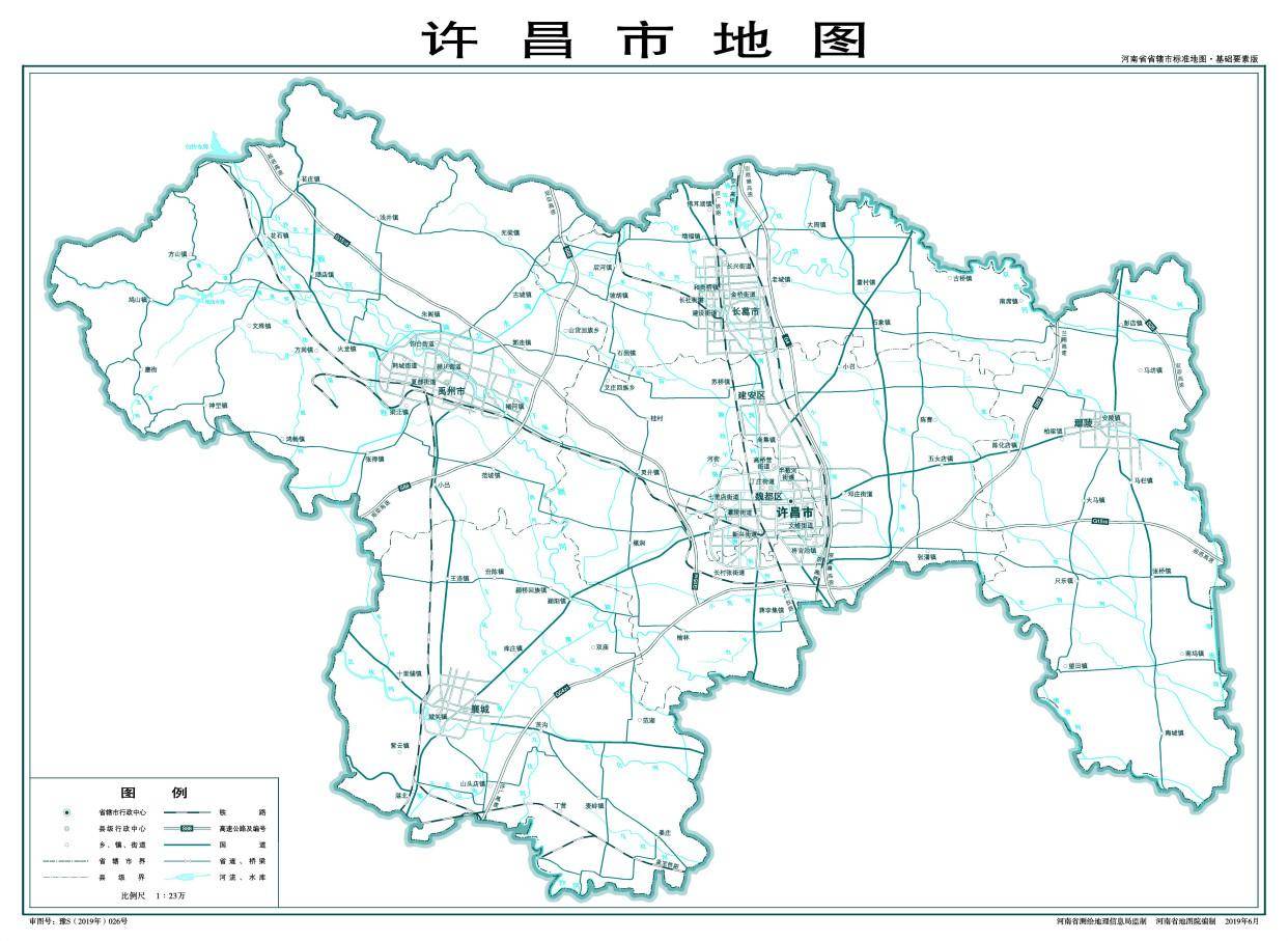5,长葛市,辖区面积650平方千米许昌地图许昌市地图许昌市地形图许昌