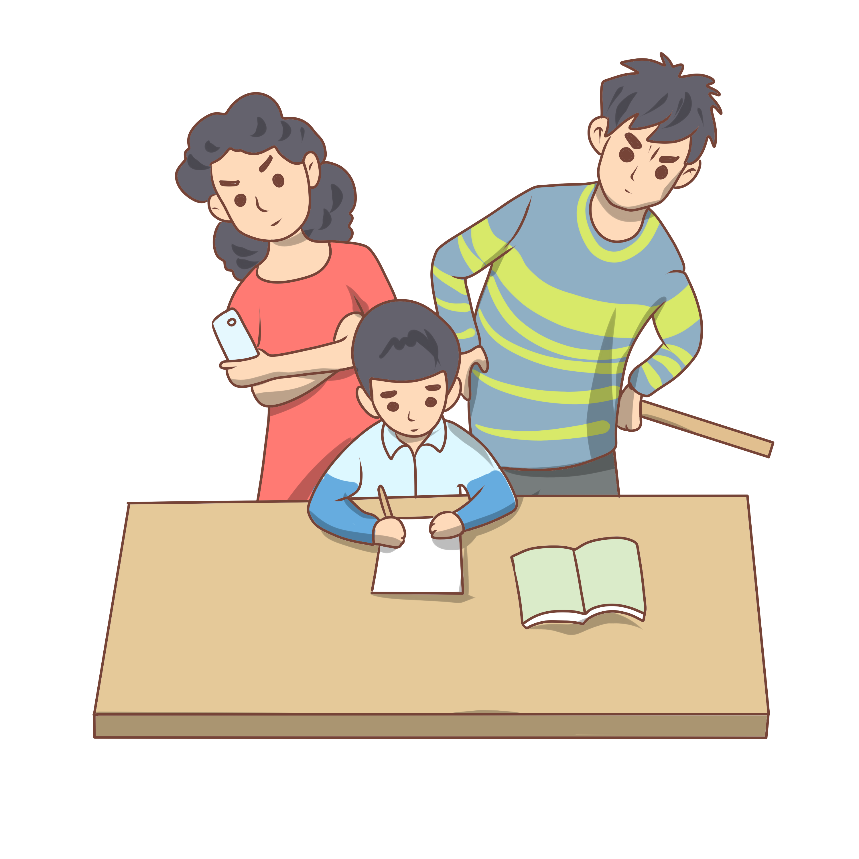 望子成龙的父母不一定是好父母,孩子的天性决定了孩子的性格,孩子的性