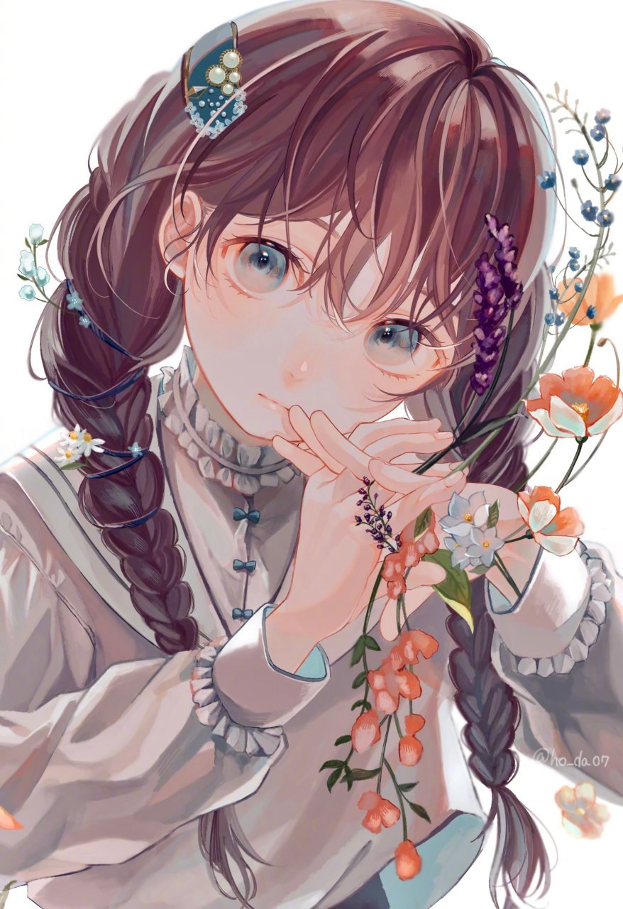 超美超有文艺气息的一组少女 插图 画师:穂田 twiho_da07