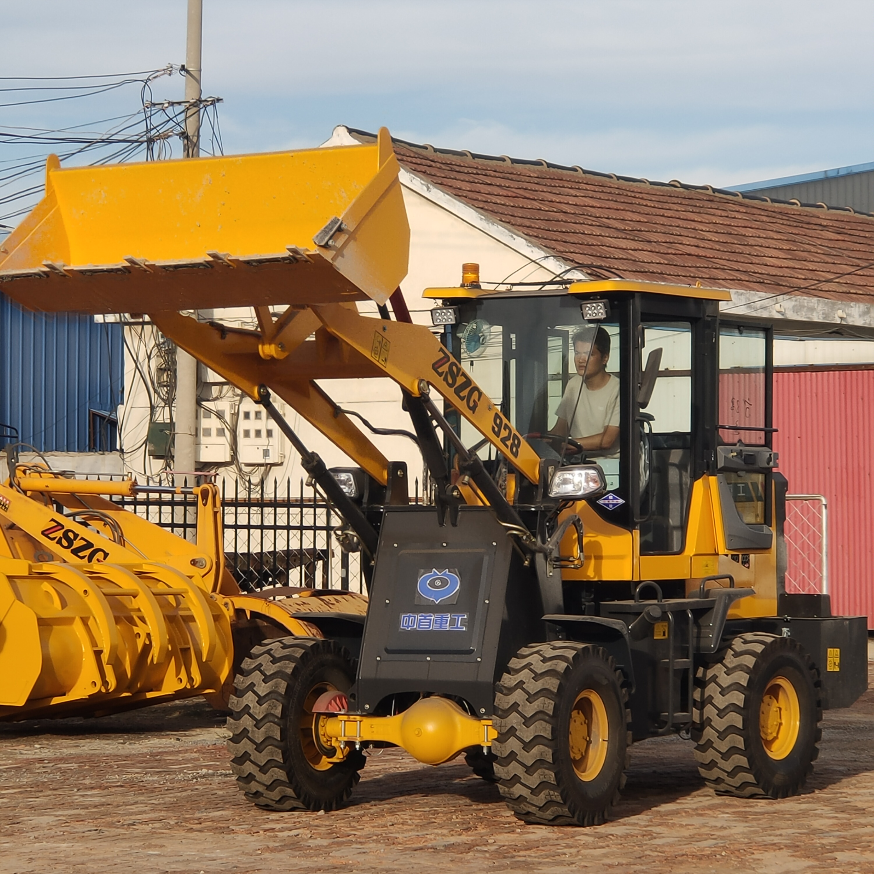 锂电池加长臂电动装载机 加长臂装载机 装载机铲车 锂电池装载机