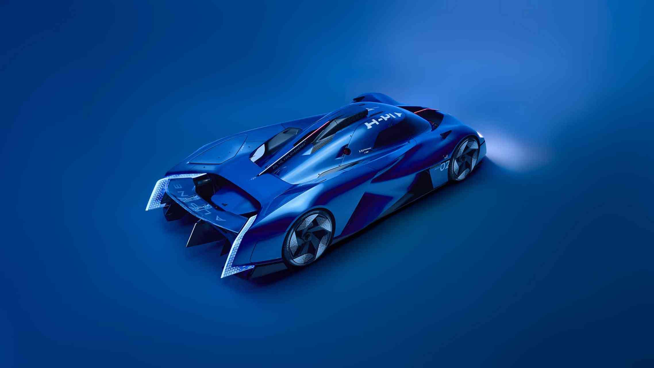 配备氢动力 v6 发动机的超级跑车?