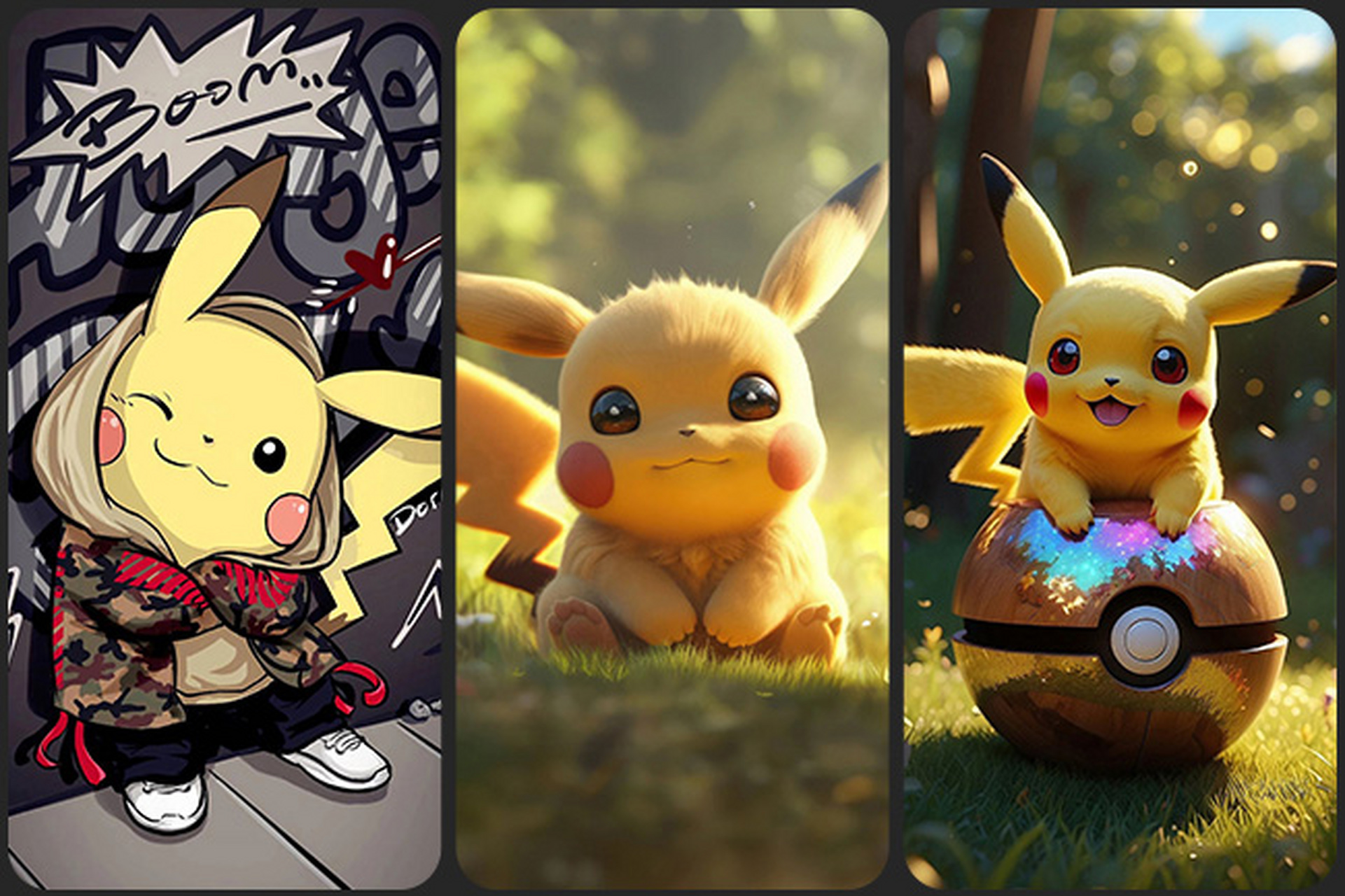 快来关注博主解锁更多独家原图资源吧～让皮卡丘陪伴你一起征服每一个