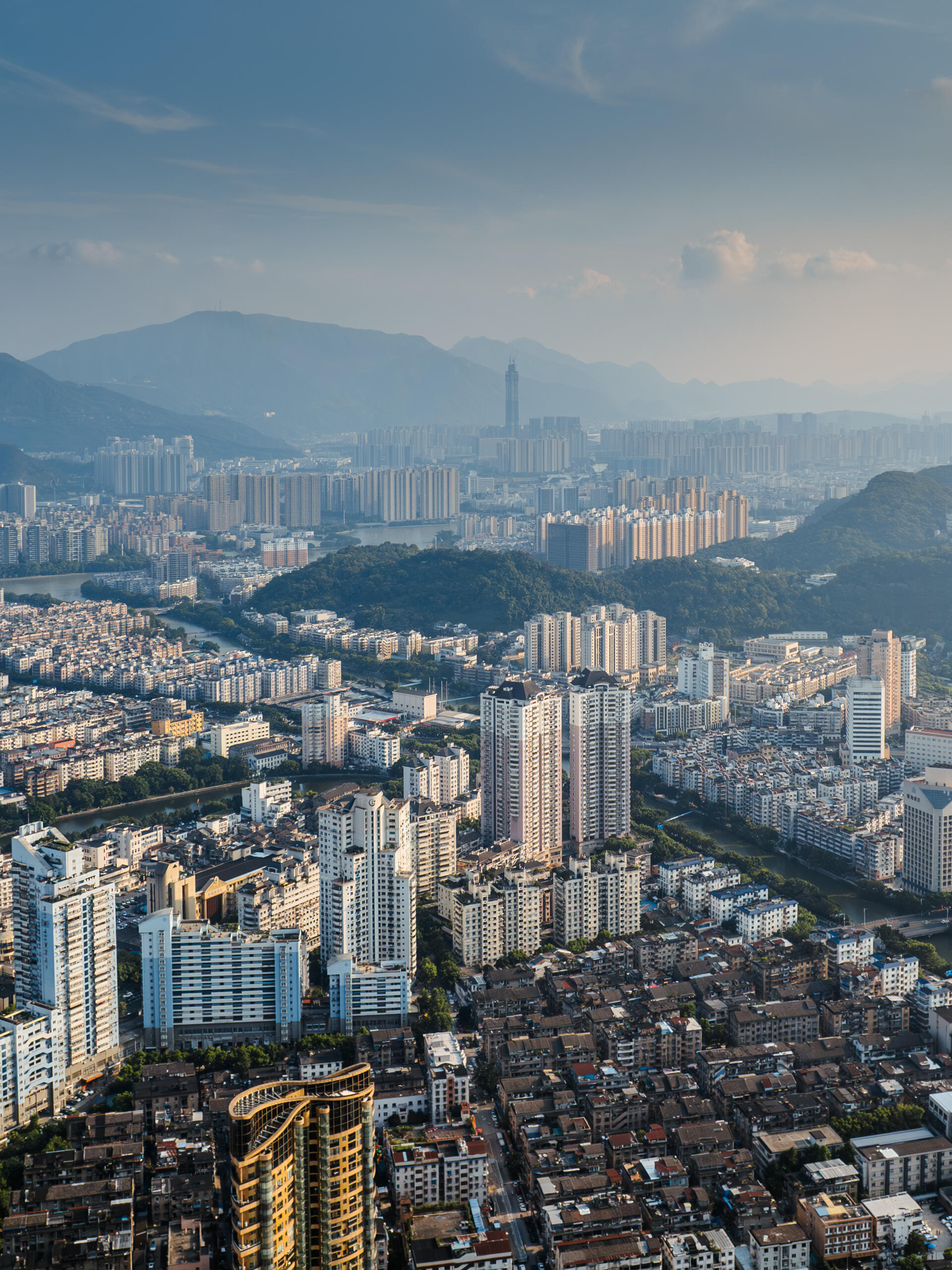 温州老城区航拍,除了拍高大上的新城区之外我还喜欢在老城区扫街