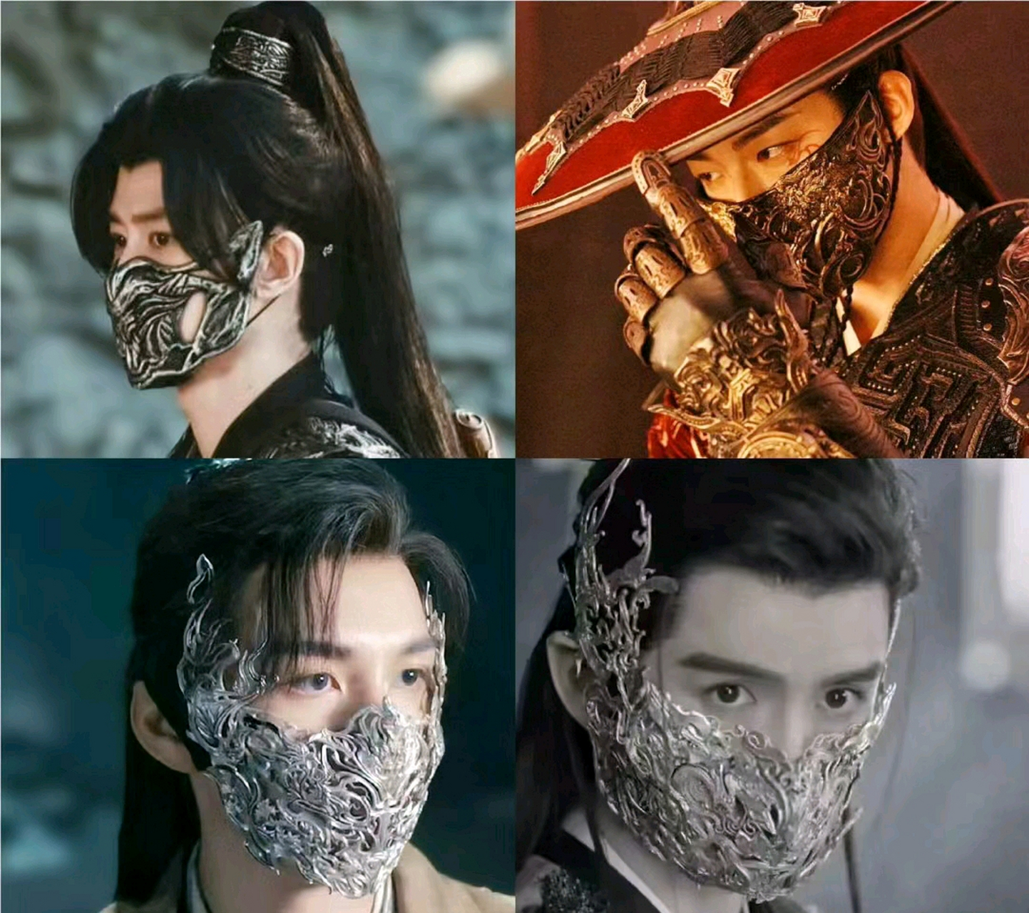 戴面具的男明星,大家觉得哪一个最好看?