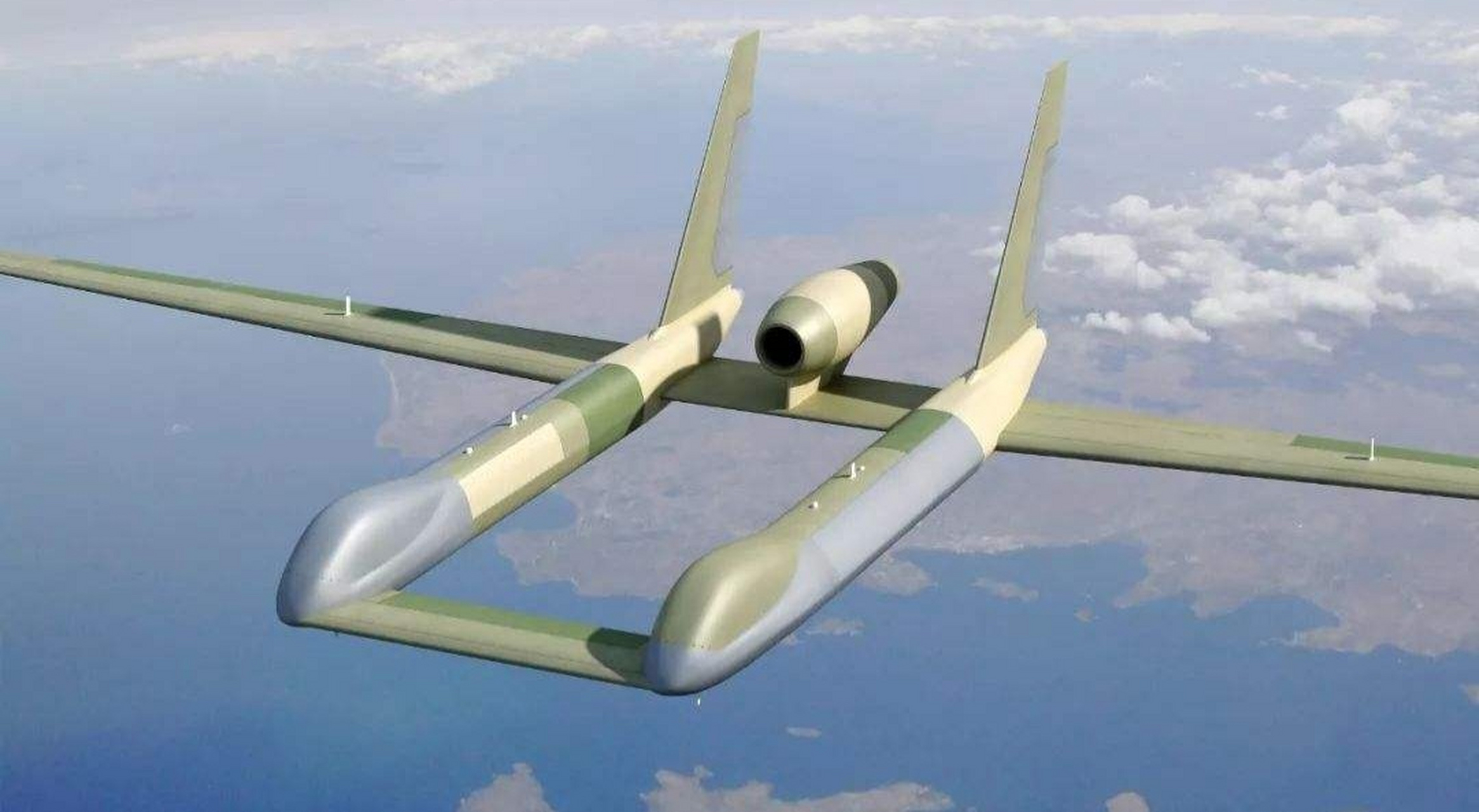 全球最知名的无人机,当属美国的全球鹰战略侦察机,但和沈飞这架神雕