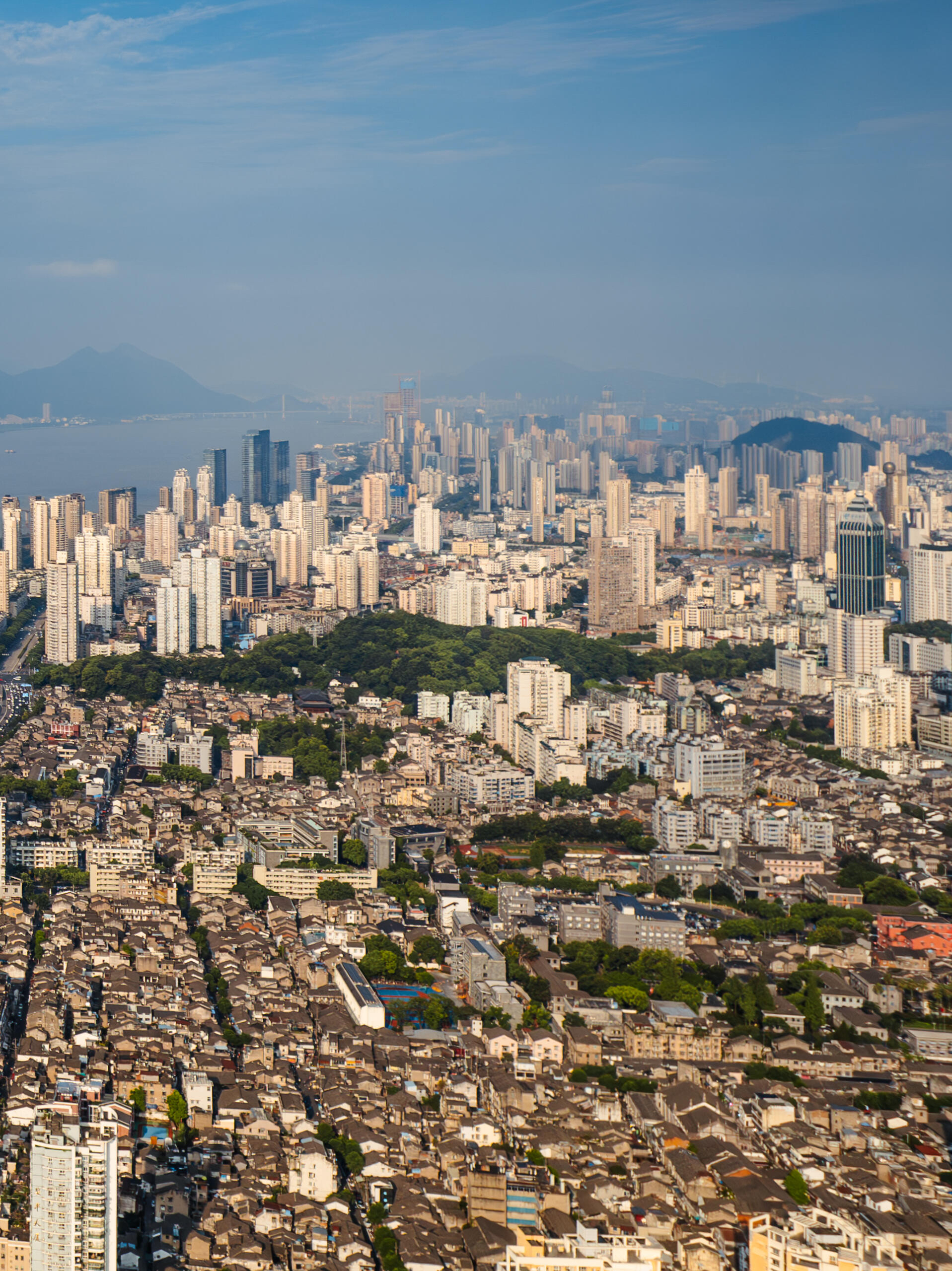温州老城区航拍,除了拍高大上的新城区之外我还喜欢在老城区扫街