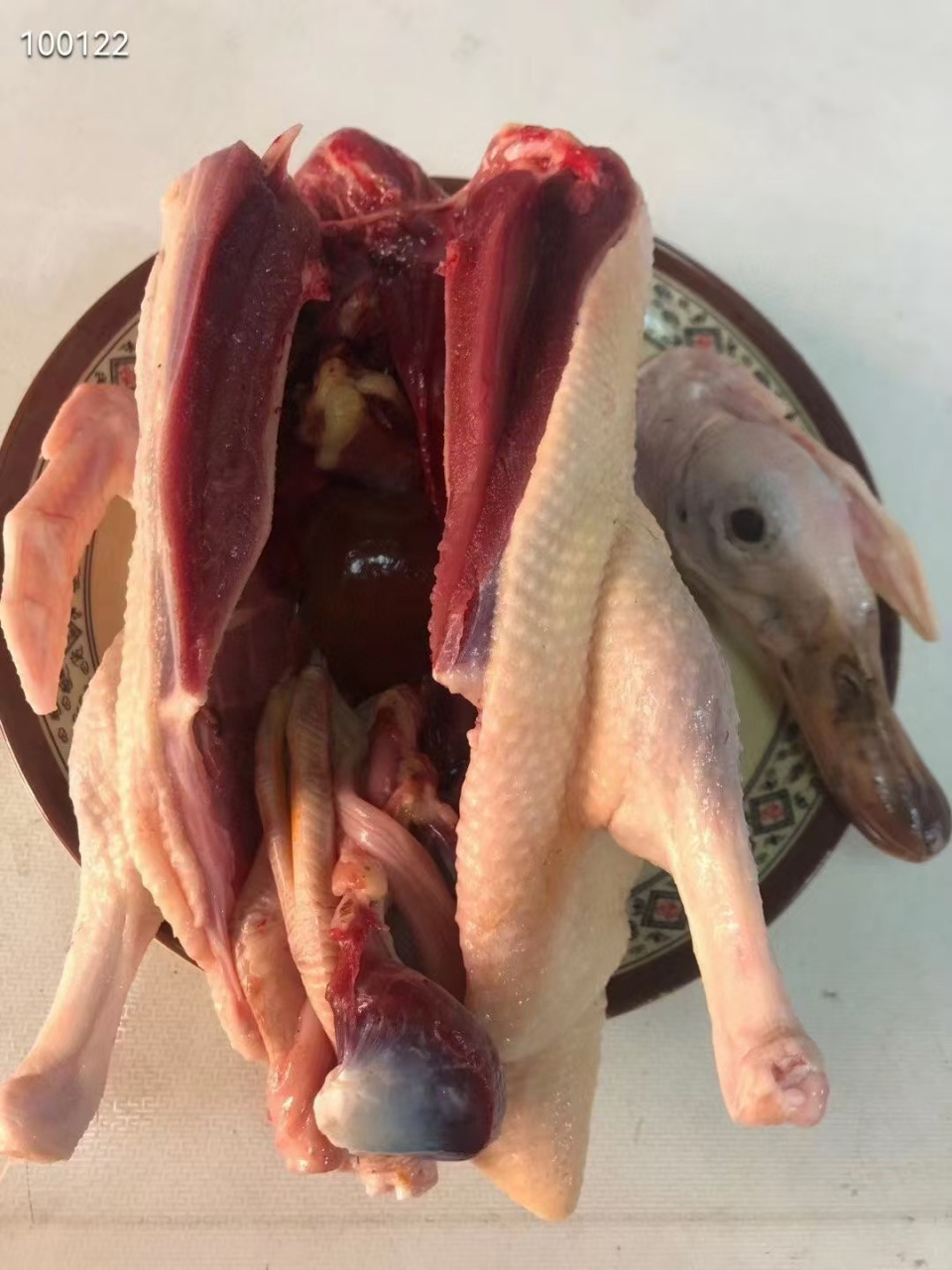 93 93 久违山溪青头老水鸭终于出栏了75   杀好净重3.6-4.