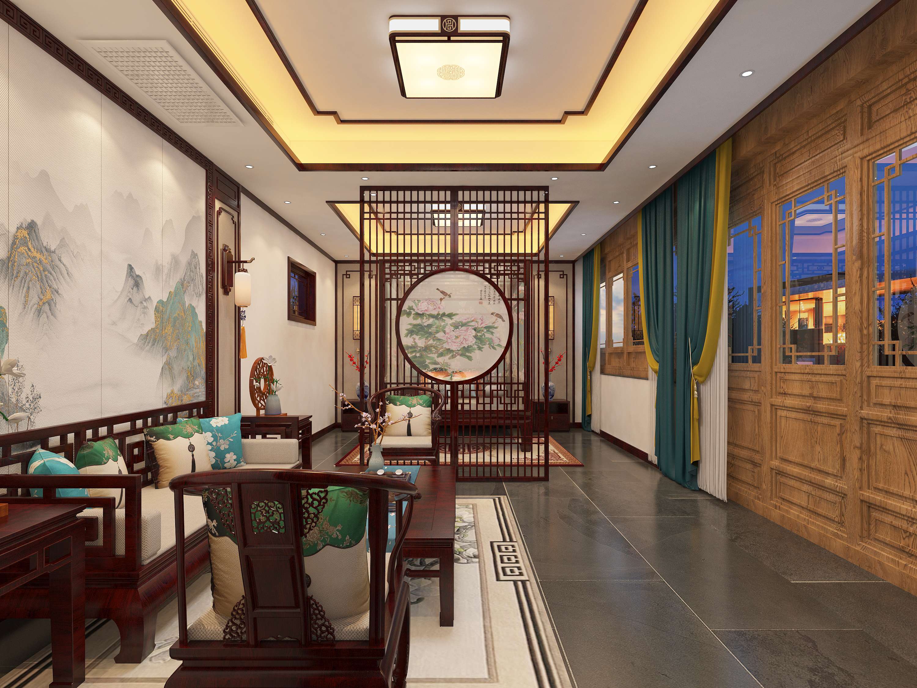 相信老祖宗的眼光肯定不会出错,中式一直都很美