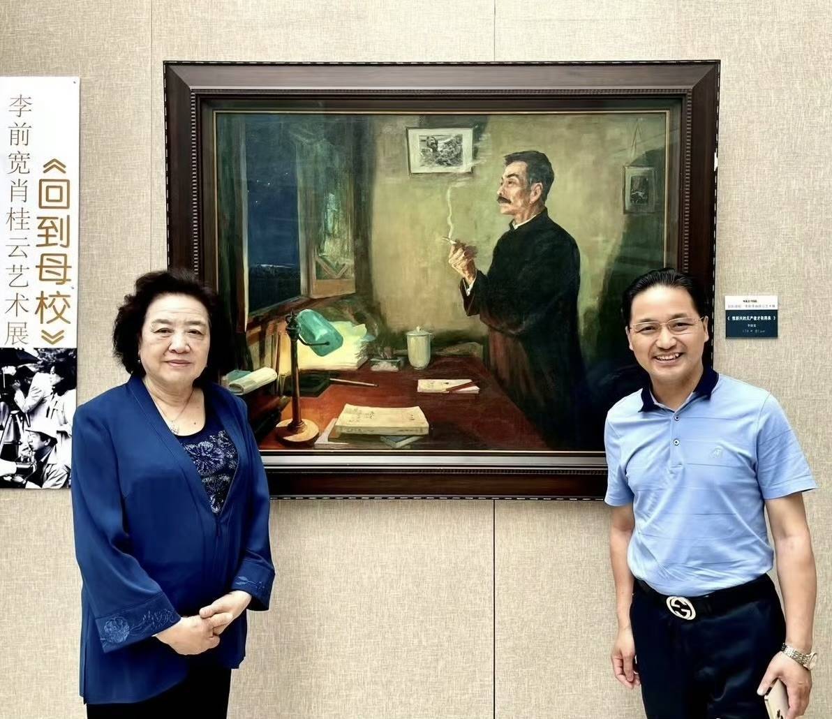 "从导演到画家"——中国通俗文艺研究会非遗专委会顾问肖桂云