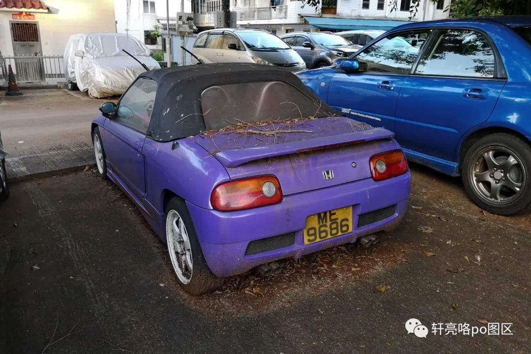中置后驱小敞篷 丨 90年代初的本田"节奏"/honda beat pp1