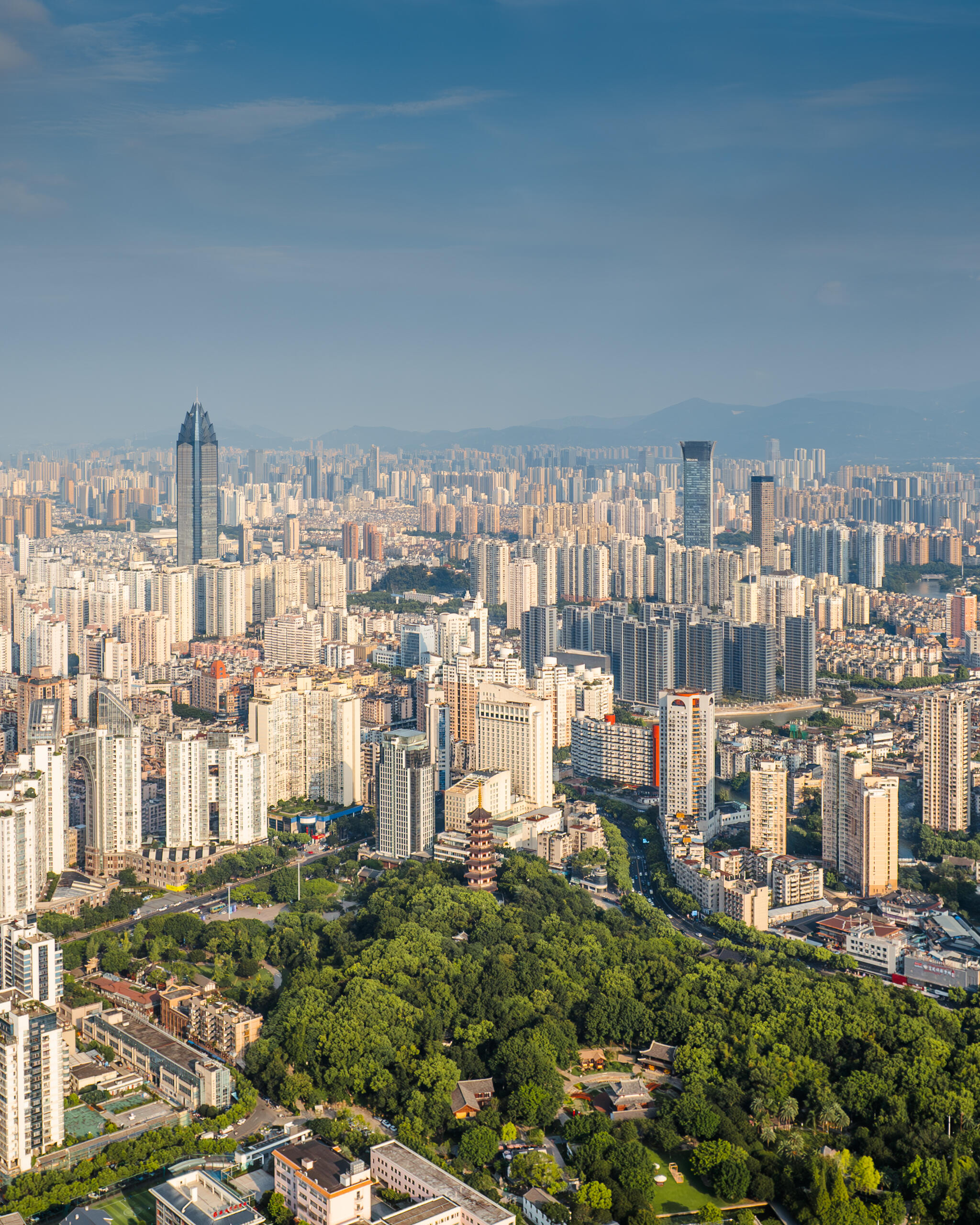 温州老城区航拍,除了拍高大上的新城区之外我还喜欢在老城区扫街