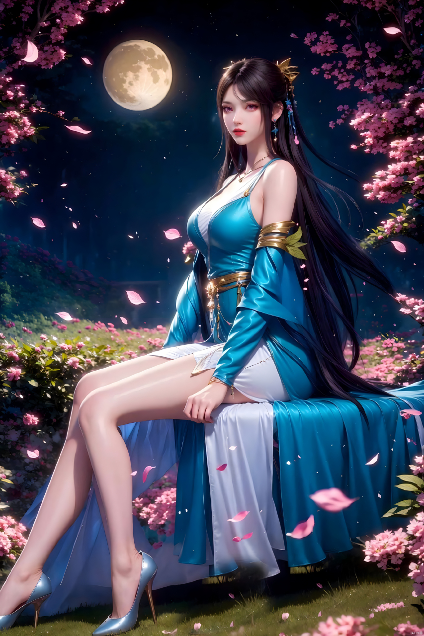 《元尊》国漫女神夭夭ai手机壁纸:身份背景为天源界创世神祖龙之女,第