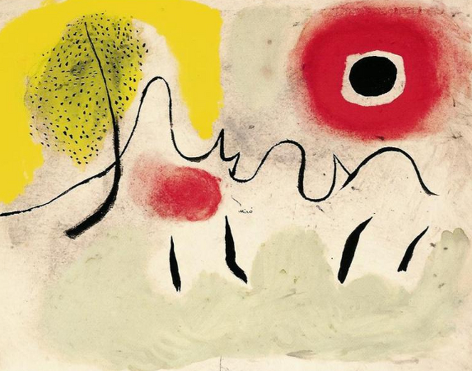 女儿抽象派的画作,真看不懂画的什么,有看懂的吗?