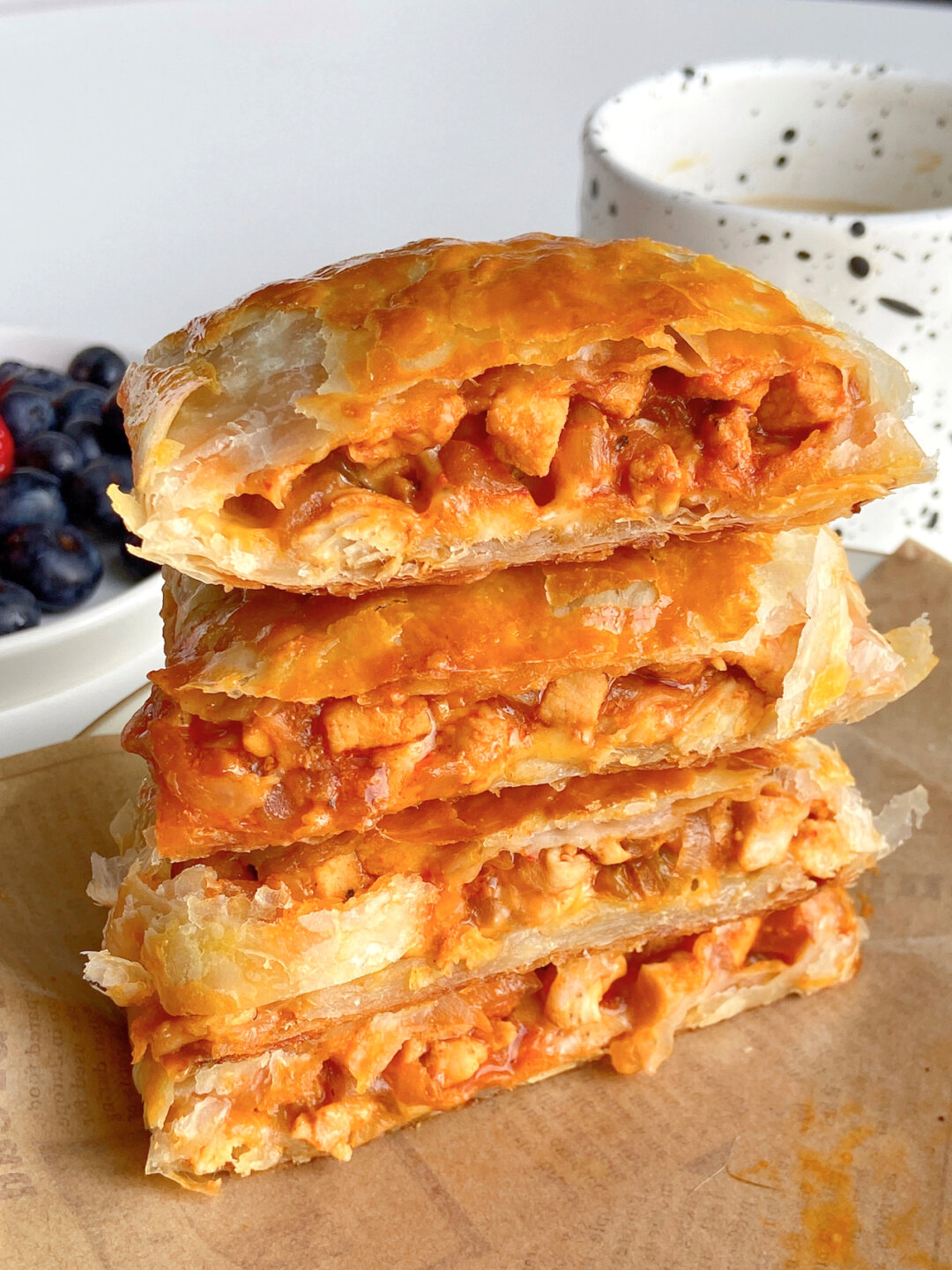 早餐丨爆浆韩式鸡肉饼丨懒人版 免揉面  手抓饼的多种做法之馅饼 懒人