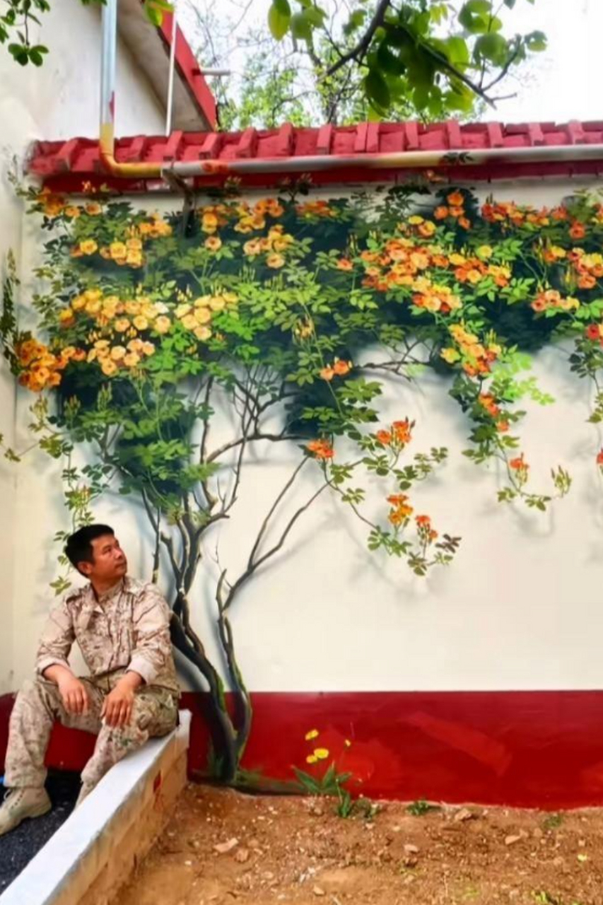 360行,行行出状元,画的跟真的一样!