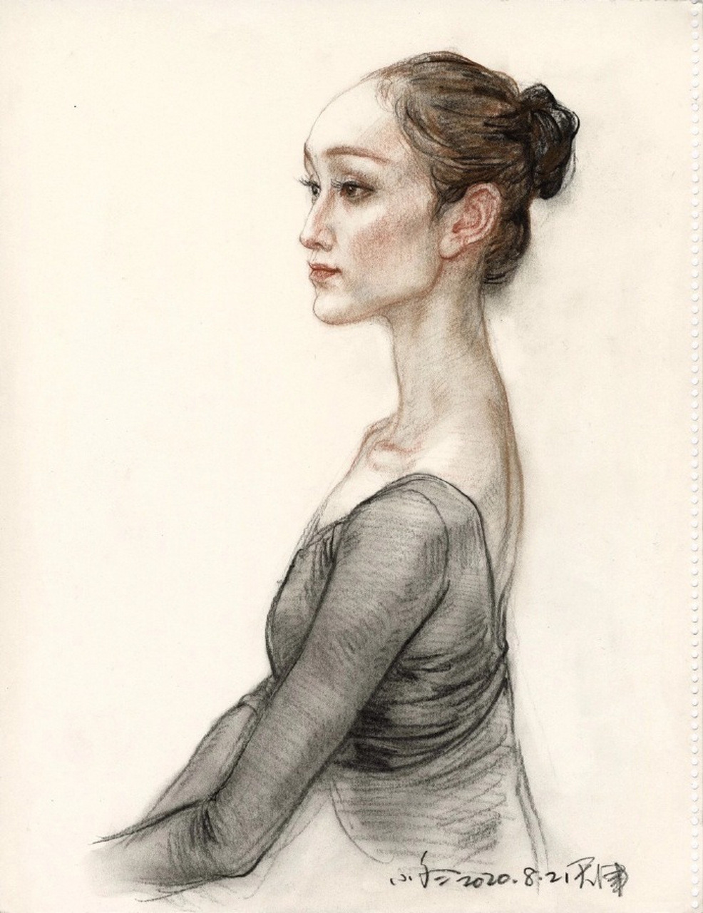 于小冬老师最新的速写作品