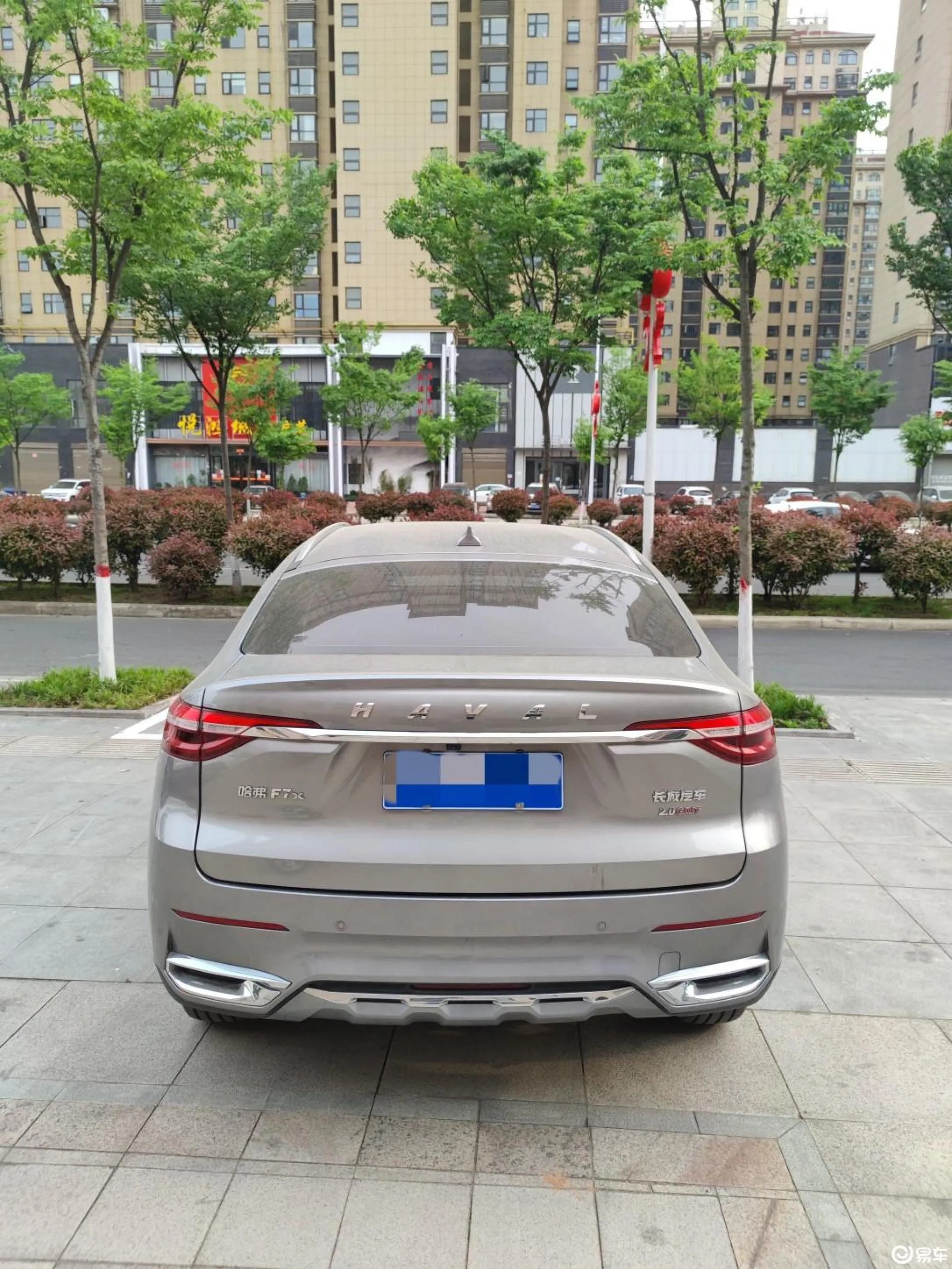 x7后尾照片哈弗f7x夜晚内饰图片哈弗f7x图片f7x后尾图解哈弗f7x顶配