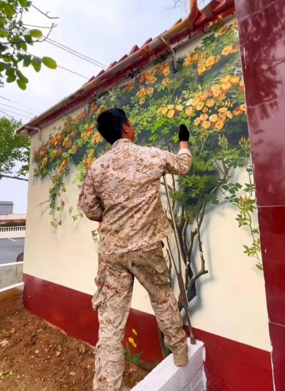 360行,行行出状元,画的跟真的一样!