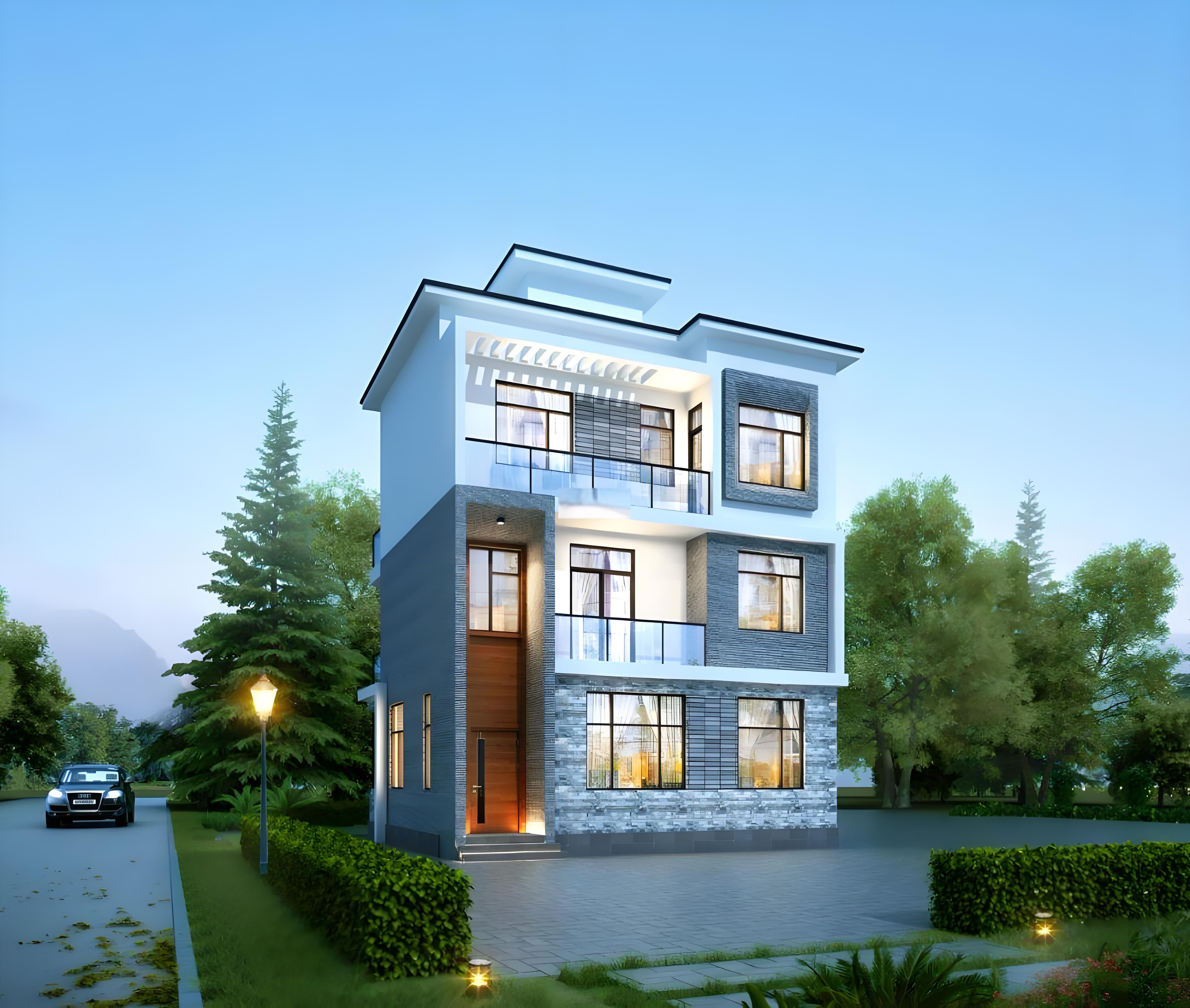 房屋图农村三层框架基础图房屋框架结构图片三层房屋房子地基图片大全