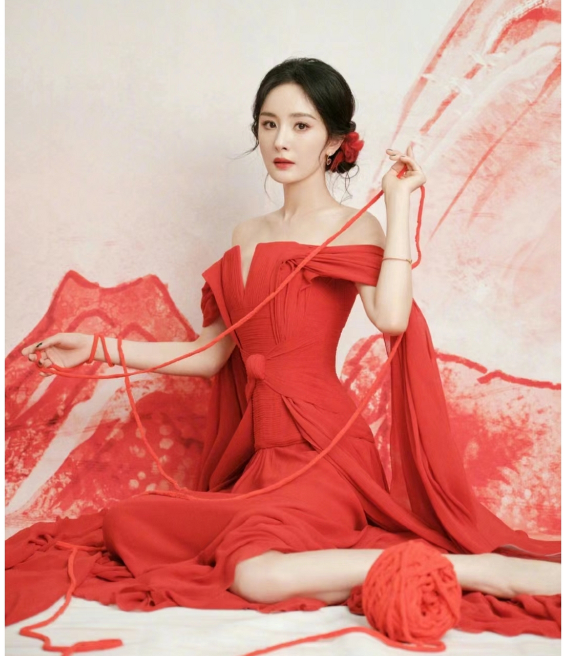 我已经被杨幂在剧中的造型惊艳到