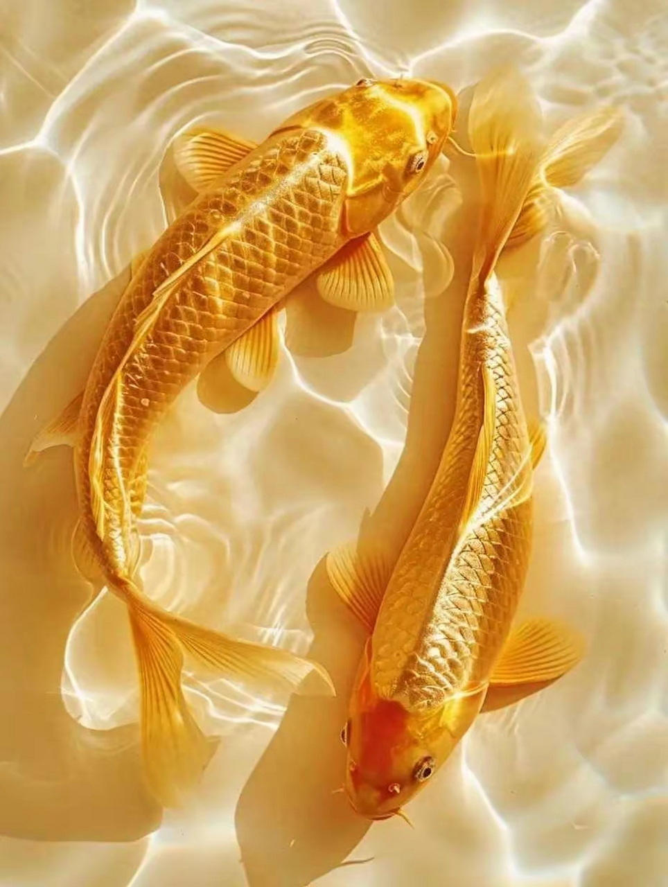美图分享～金色锦鲤,招财纳福,财源滚滚来 #一起和你看世界