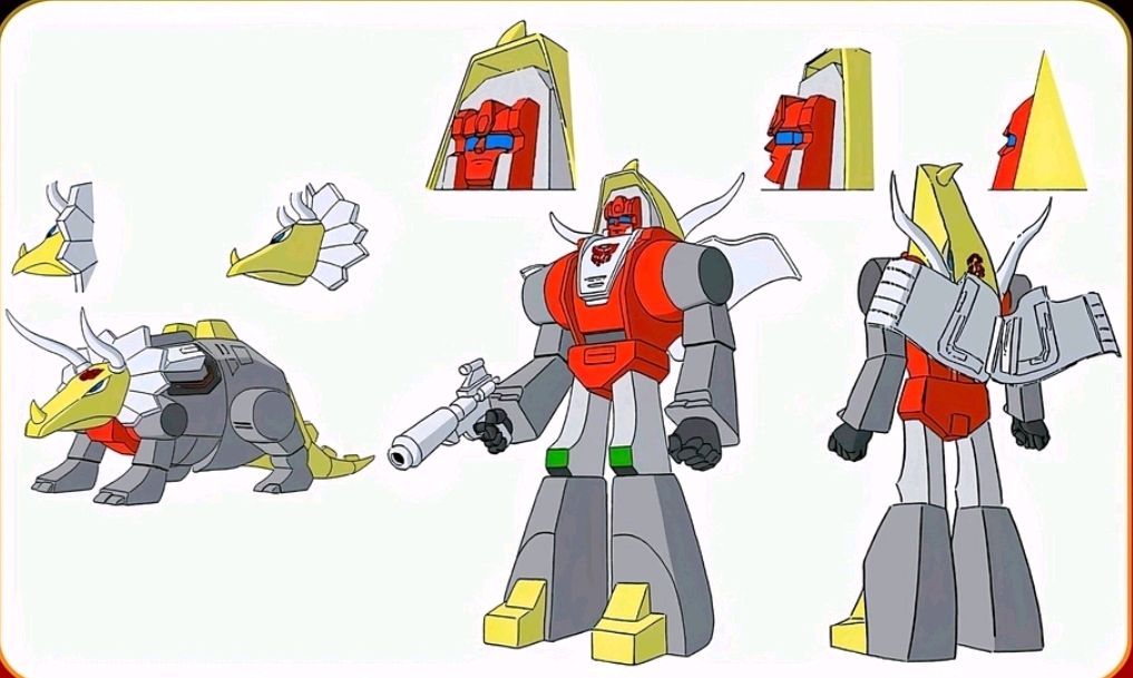 模型欣赏:na 变形金刚 机器恐龙 铁渣