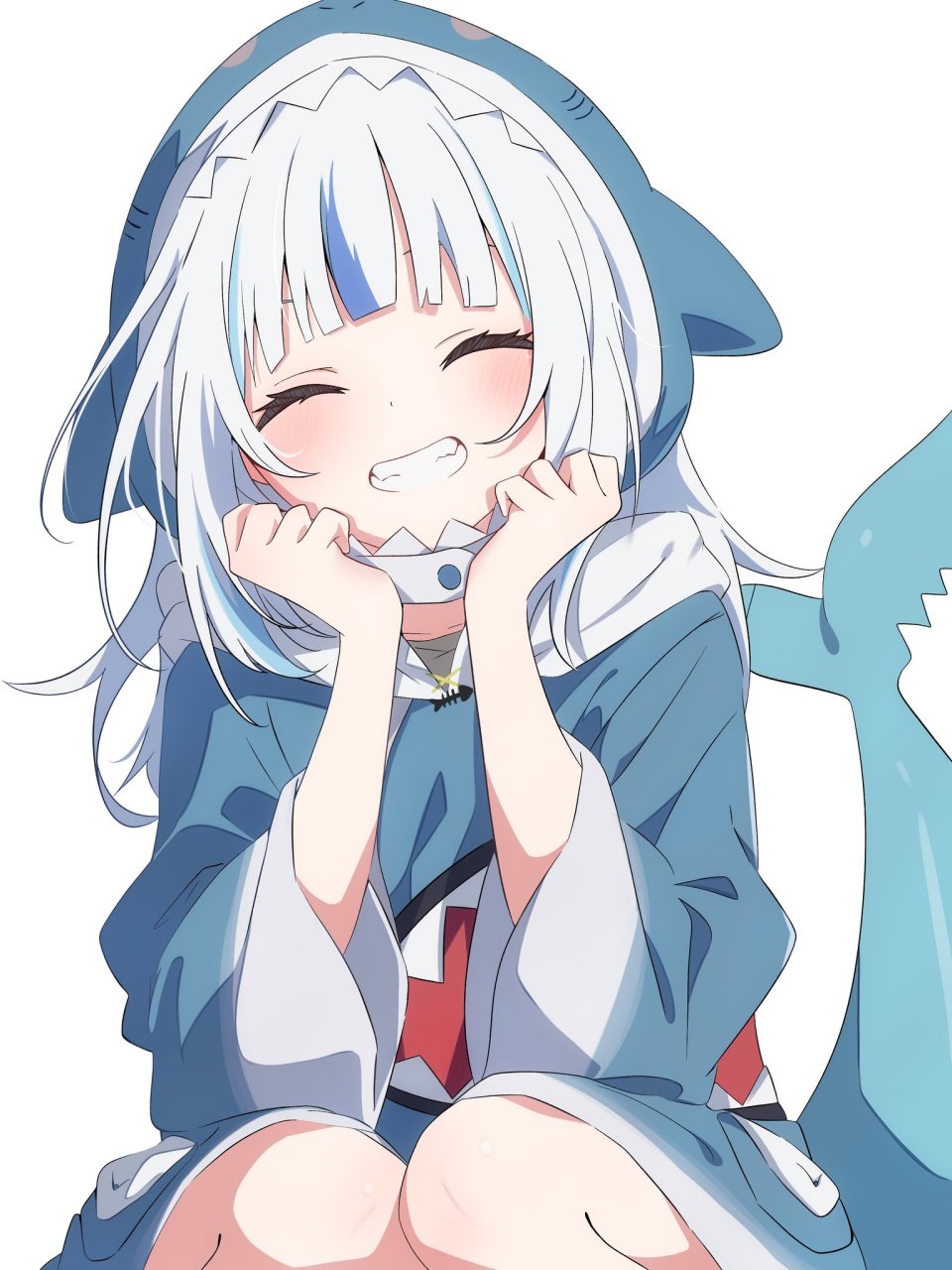 虚拟主播# 可爱的鲨鱼娘,谁不爱呢?[三哈] twi:しろねこlv13