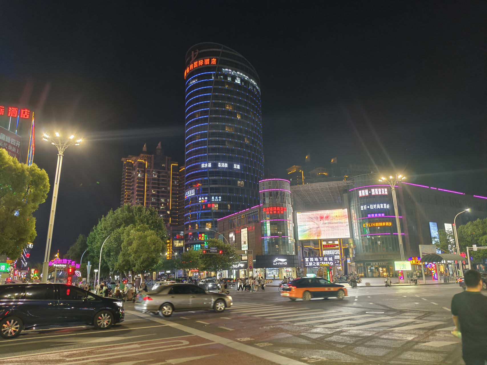 好久晚上没来泗洪花园口
