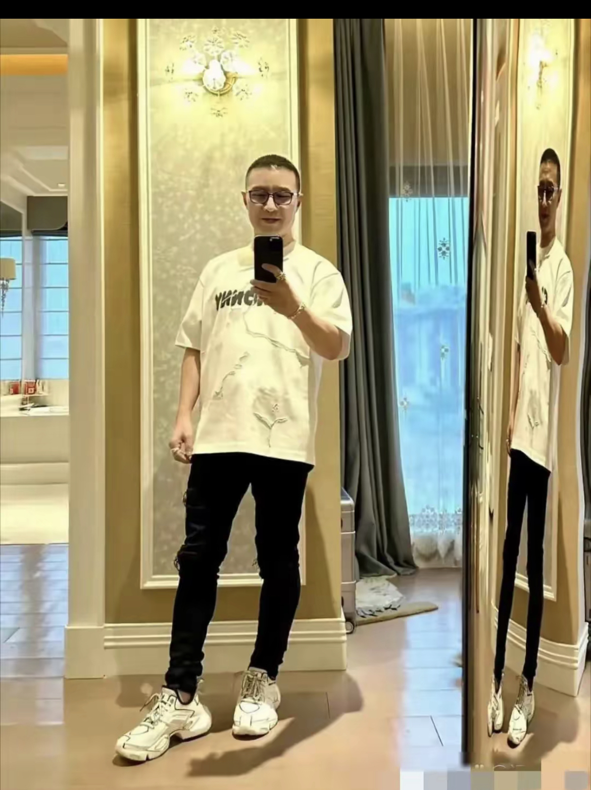 汪峰为森林北做的三件事情一把头发剪短二把胡子刮了三不再穿皮裤