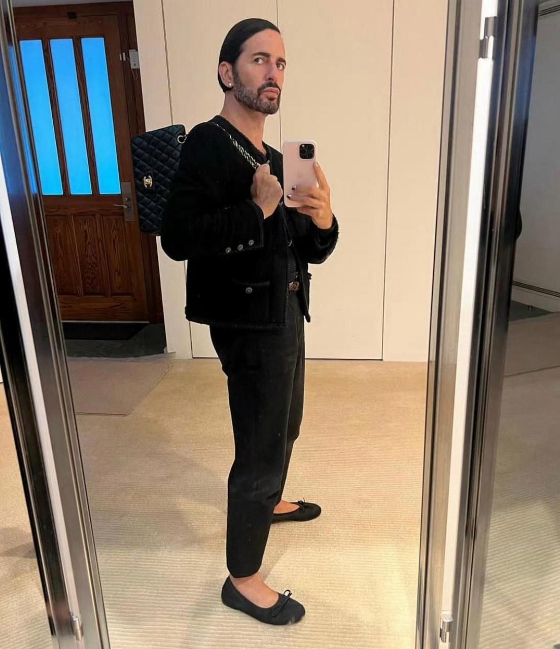 大部分男生穿chanel 外套