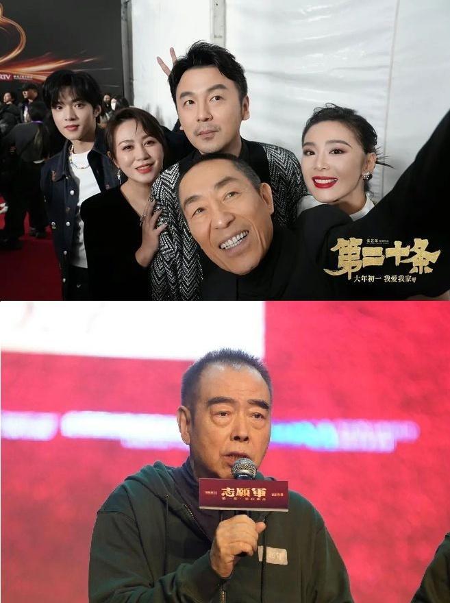 现如今74岁的张艺谋,72岁的陈凯歌依然"奋战"在一线,而61岁的姜文却