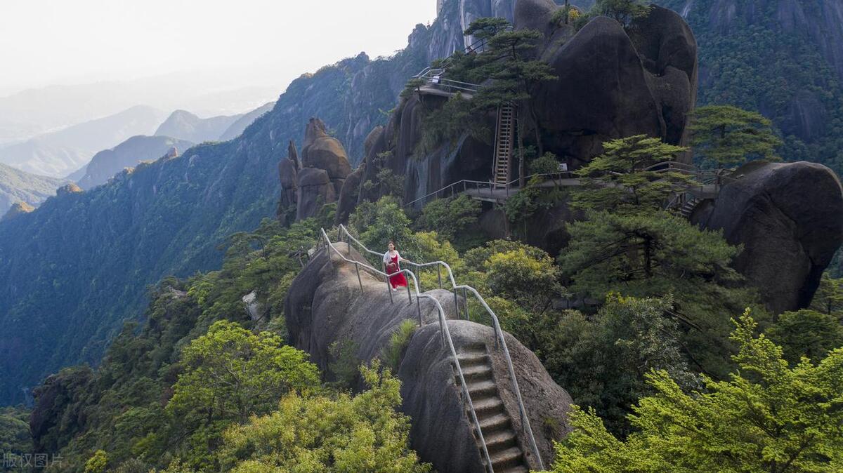 天都峰鲫鱼背 风景图片