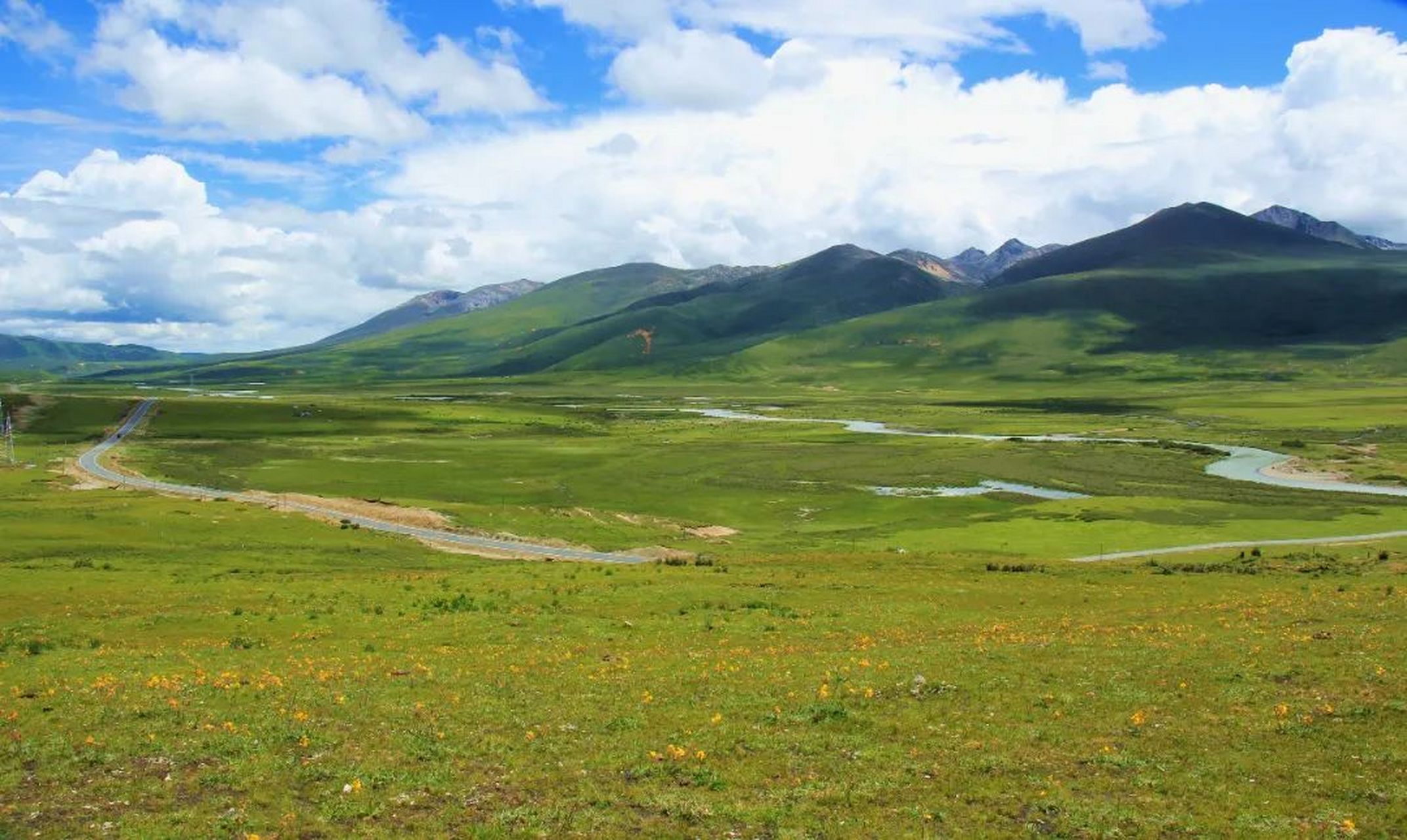 任何一个有草原梦的朋友不来理塘毛垭大草原,我都会伤心的,图片 作为