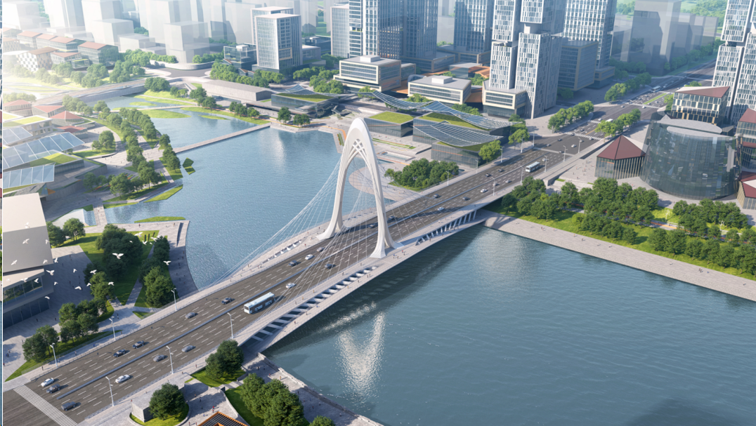 美翻!张村河4座景观桥露"真容"