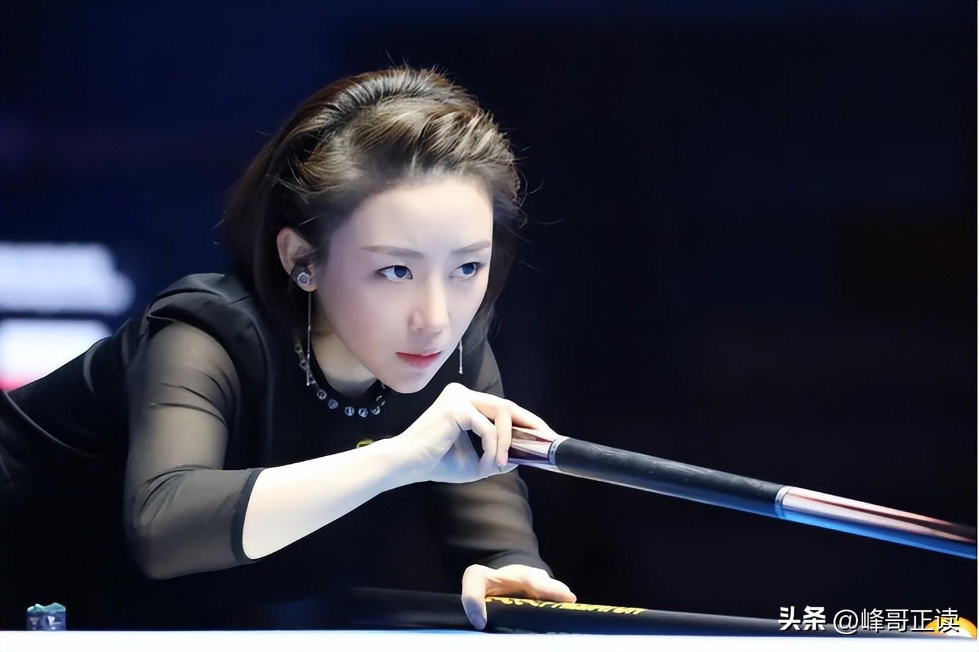 "九球天后"潘晓婷为何至今单身?看她俯下身那刻,这谁敢娶啊?