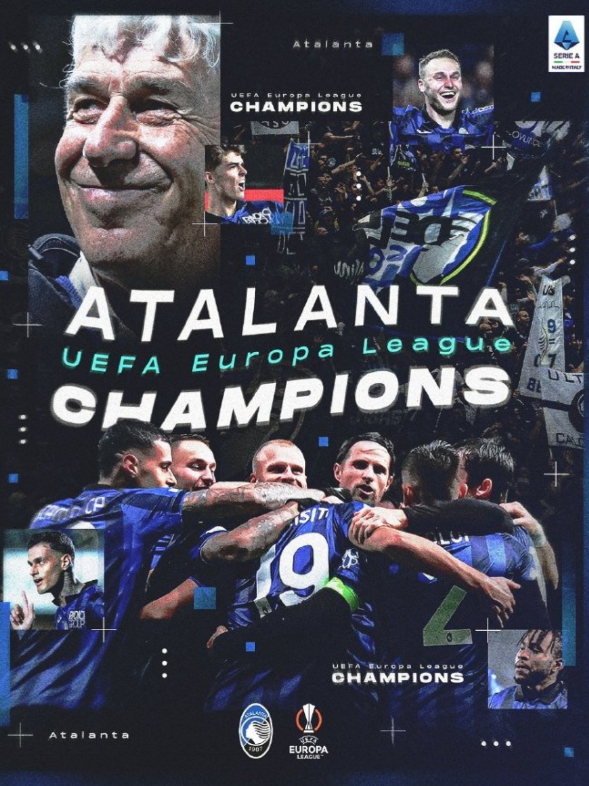 亚特兰大足球俱乐部历经116年的风雨历程,终于在本赛季的欧洲联赛中