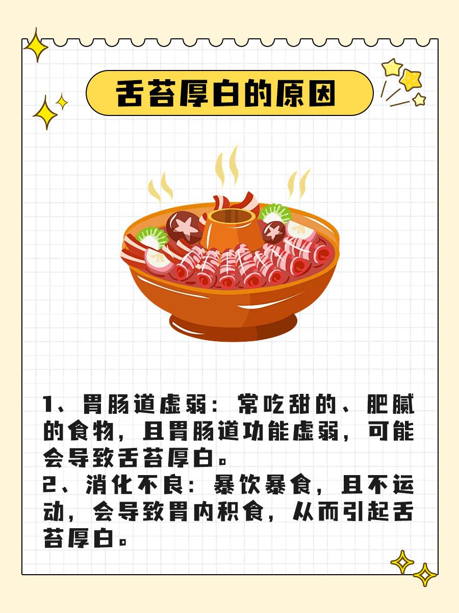为什么舌苔厚