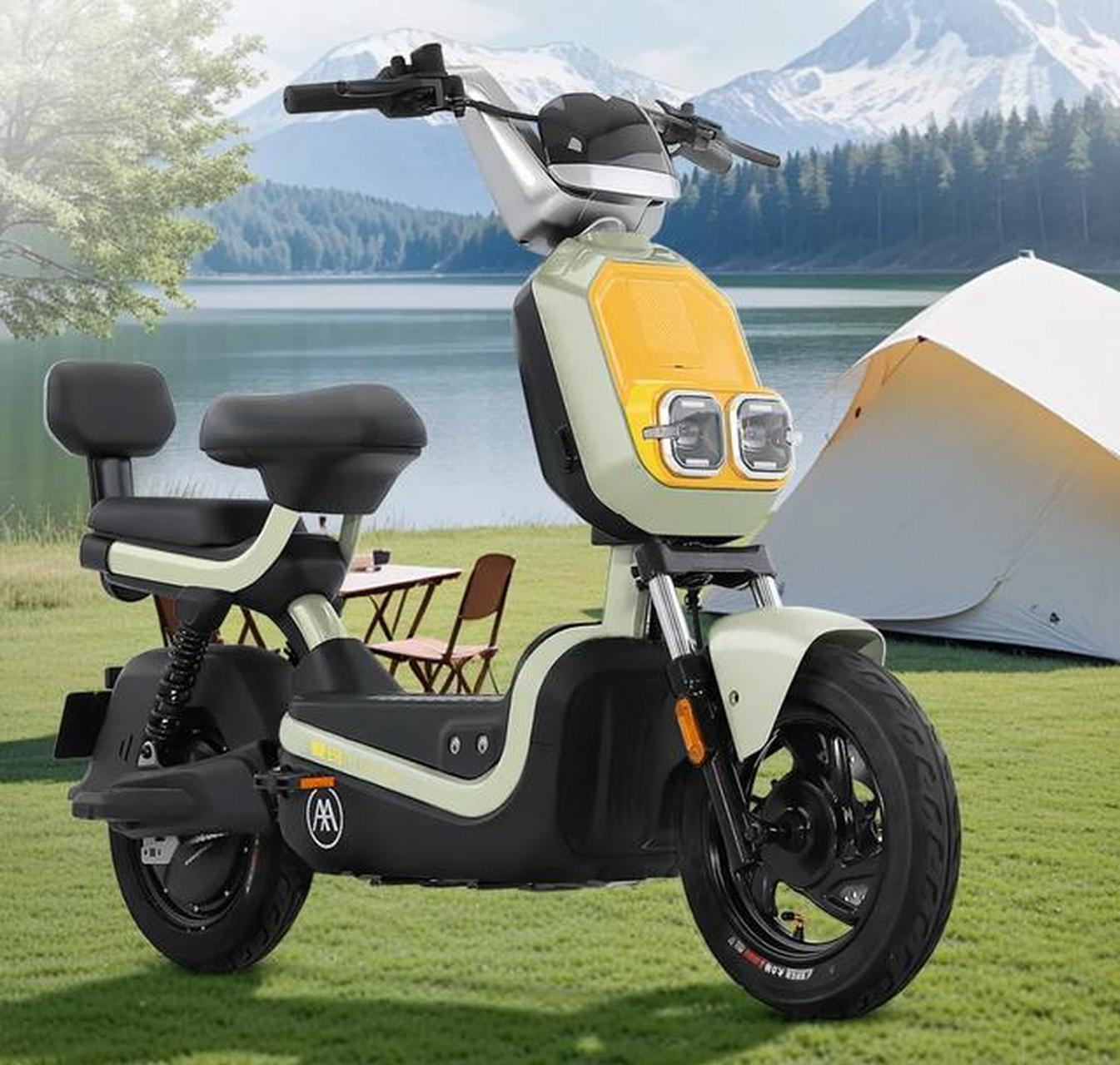 全新爱玛酷盛奢华版电动车惊艳亮相!