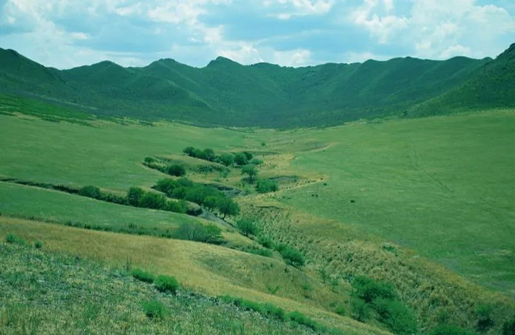 扎鲁特山地草原旅游区位于扎鲁特旗巴雅尔吐胡硕镇境内,该地区又名军