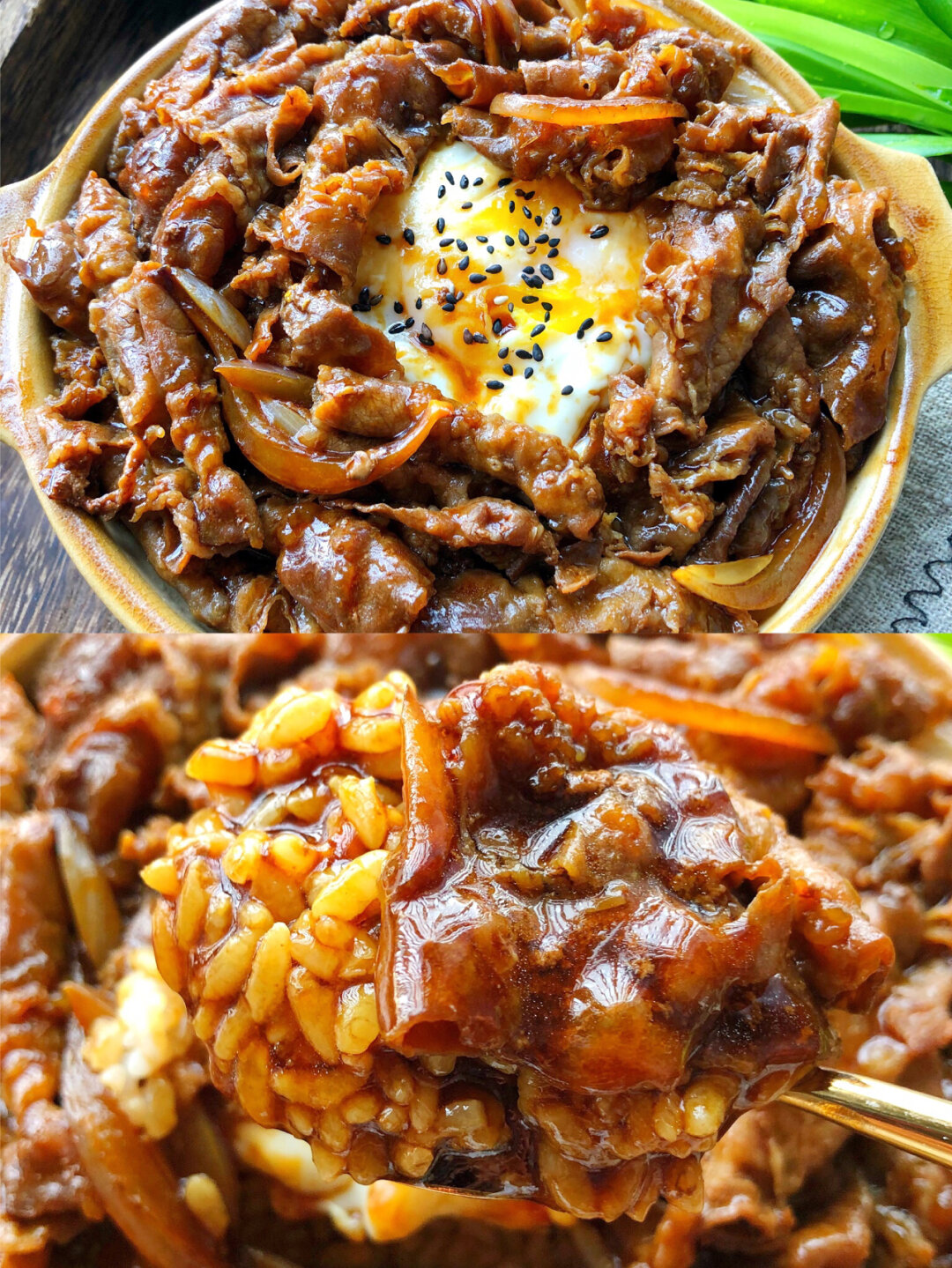 比吉野家还好吃的日式肥牛饭好吃到光盘 今天自己做了日式肥牛饭,真的