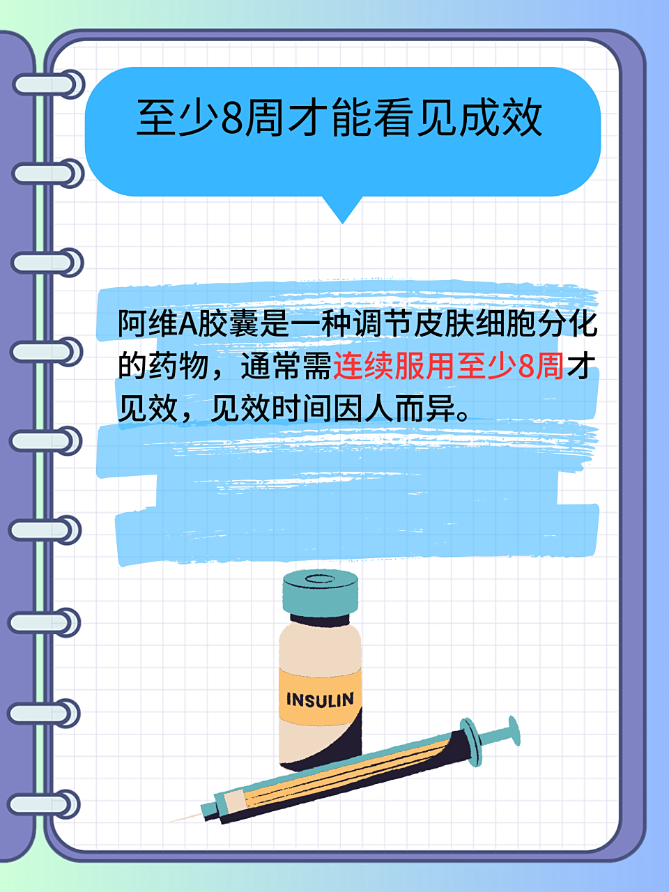不同的药物疗效显现的时间各不相同,那么阿维a胶囊需要服用多久才能