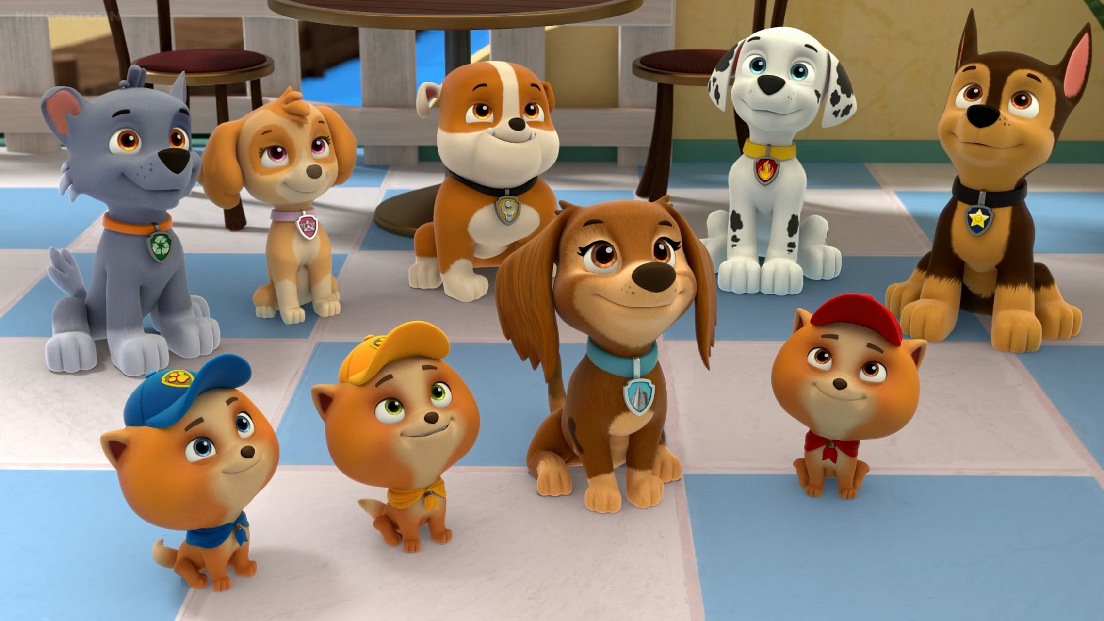 这些汪汪队立大功剧照,可以当壁纸不?