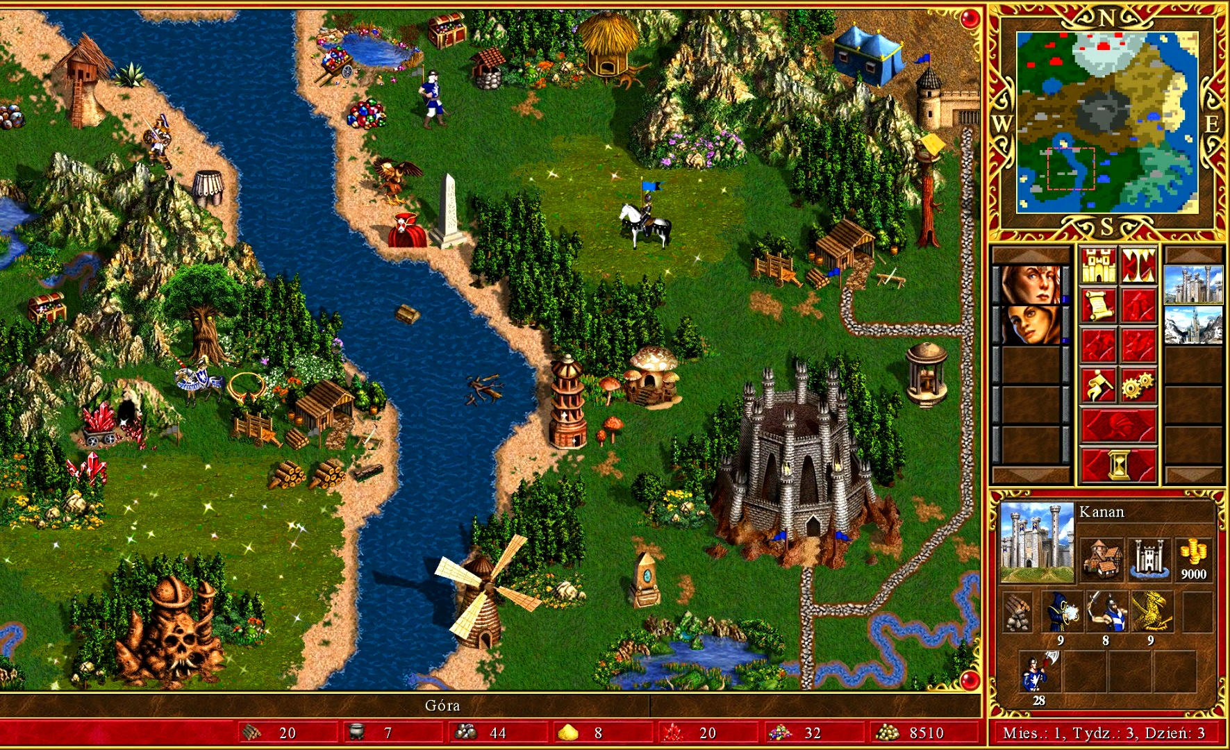 《英雄无敌3》效果最为朴素的神器:壁垒族的"守护神像"!