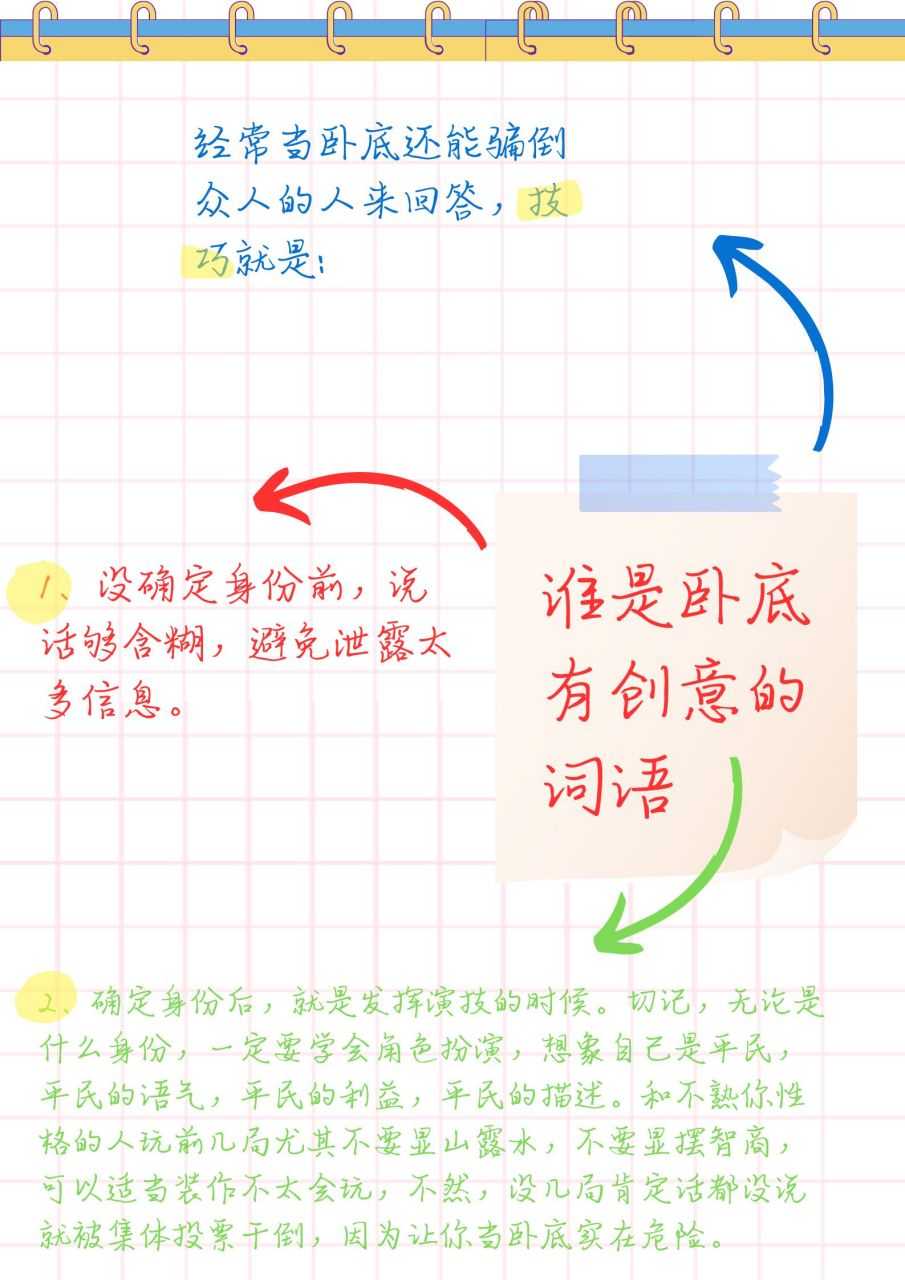 卧底游戏词语简单(卧底游戏好玩儿的词)