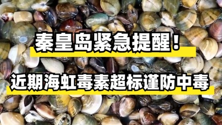 秦皇岛紧急提醒:近期不要食用海虹等贝类