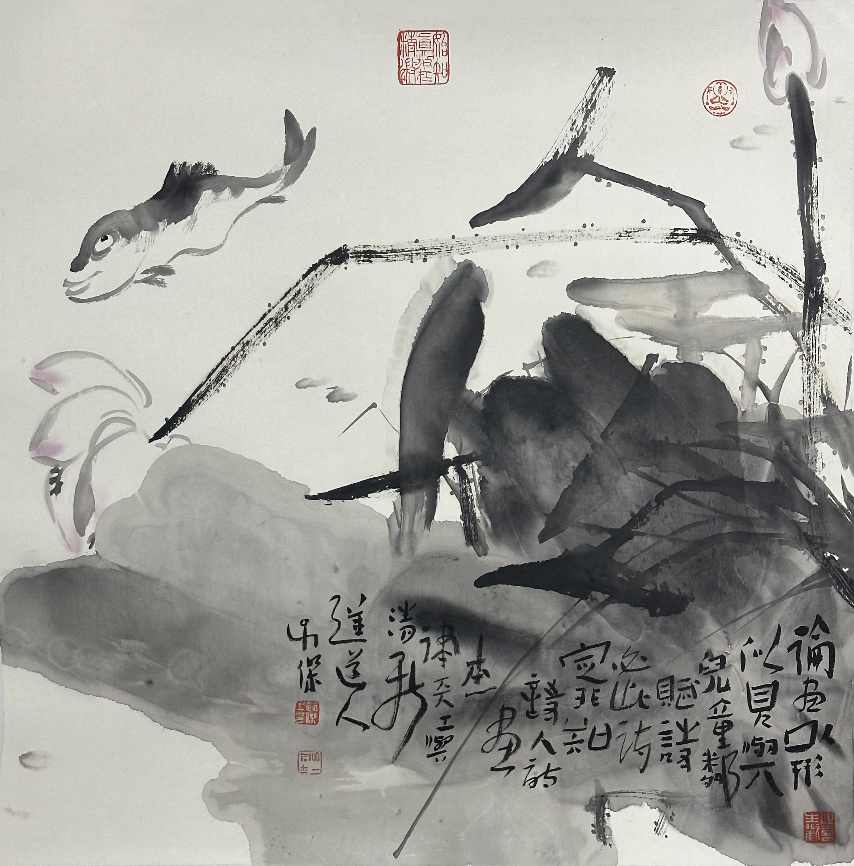 画家赵杰|画中有禅意的大写意名家