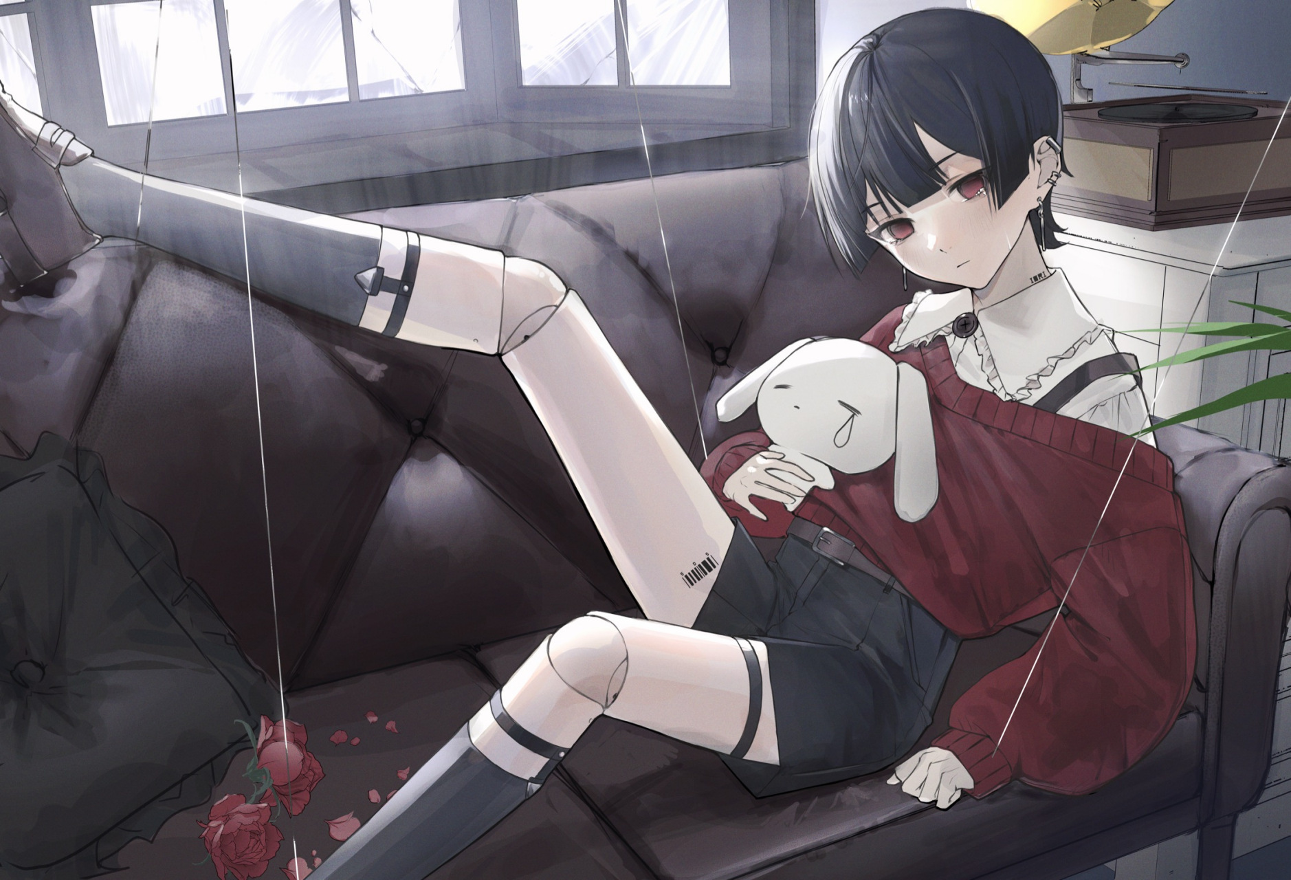 提线人偶的忧伤#二次元#  画师:いけま
